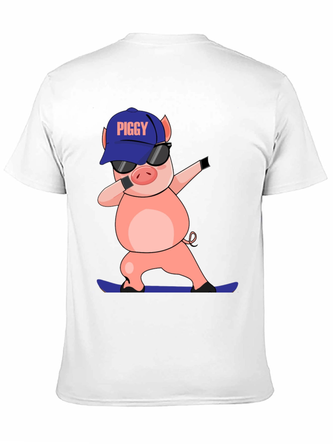 Dabbing Piggy T-Shirt - Cool Cartoon Tee