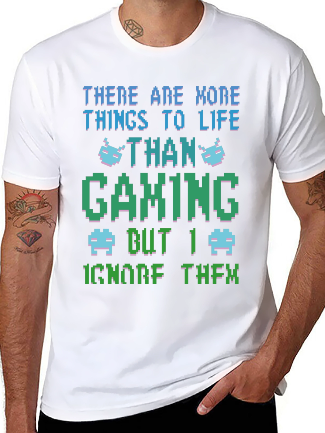 Gamer T-Shirt: More to Life Than Gaming!