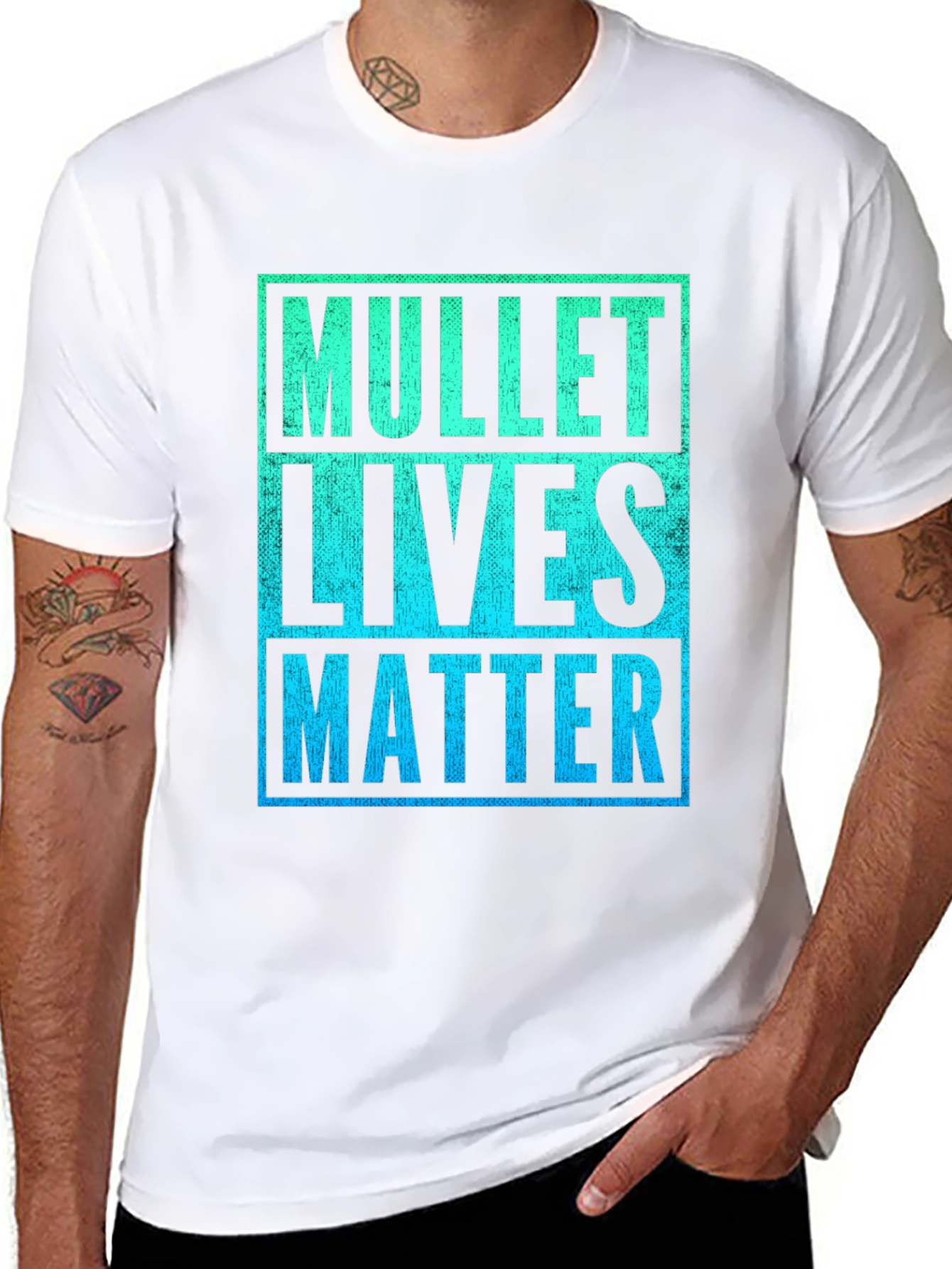 Mullet Lives Matter Graphic Tee