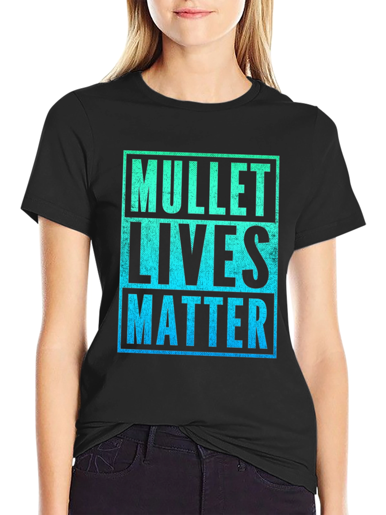 Mullet Lives Matter Graphic Tee