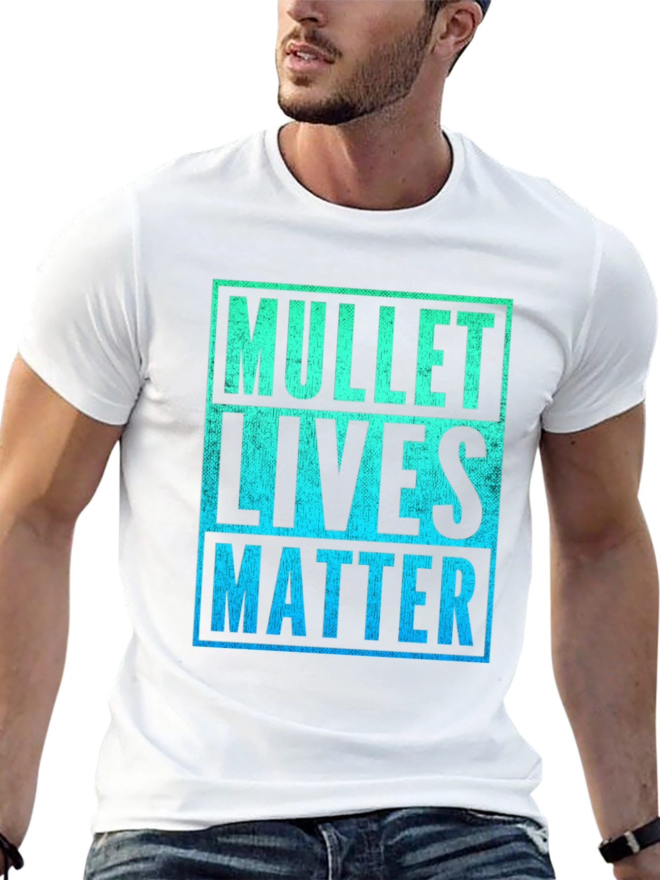 Mullet Lives Matter Graphic Tee