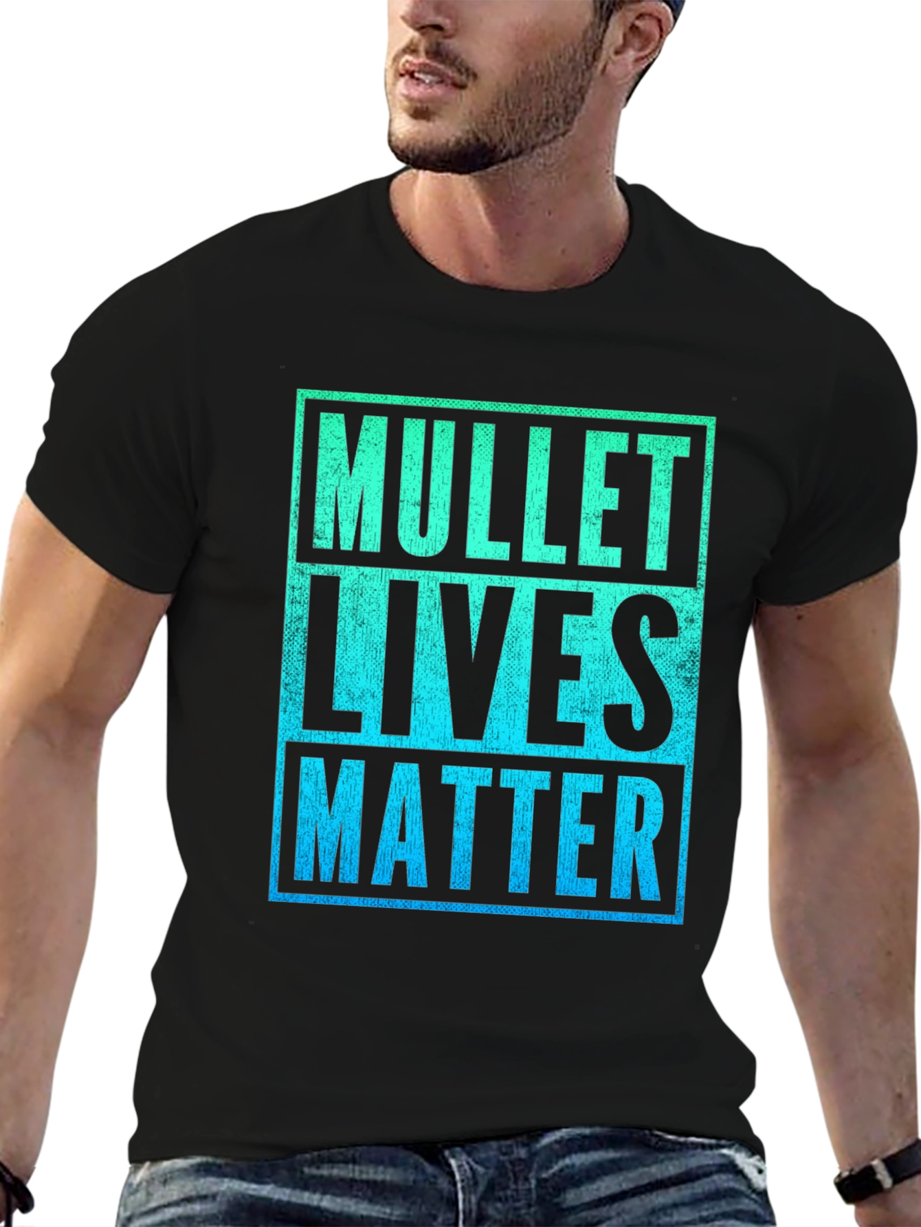 Mullet Lives Matter Graphic Tee