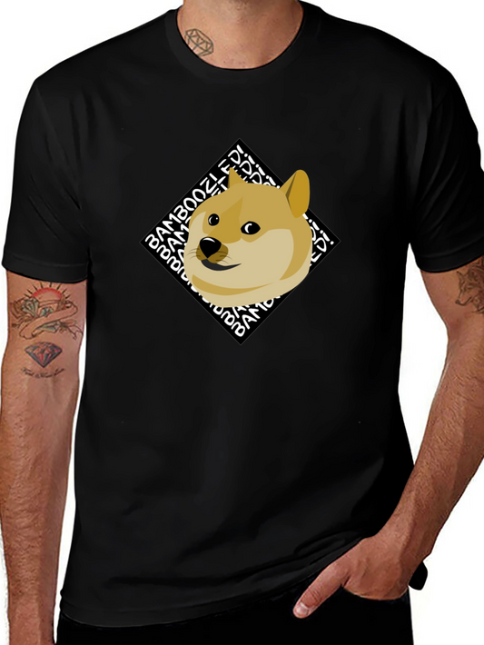 Doge Bamboozled! Mens Black Graphic Tee