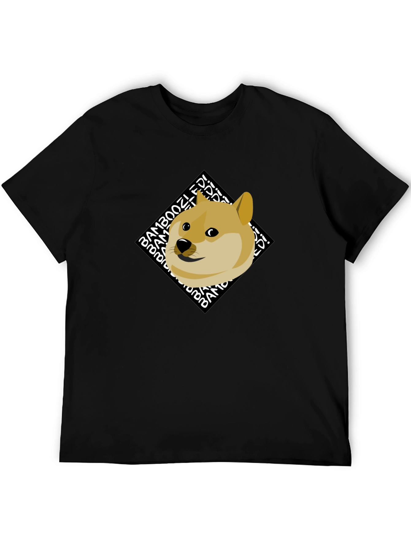Doge Bamboozled! Mens Black Graphic Tee