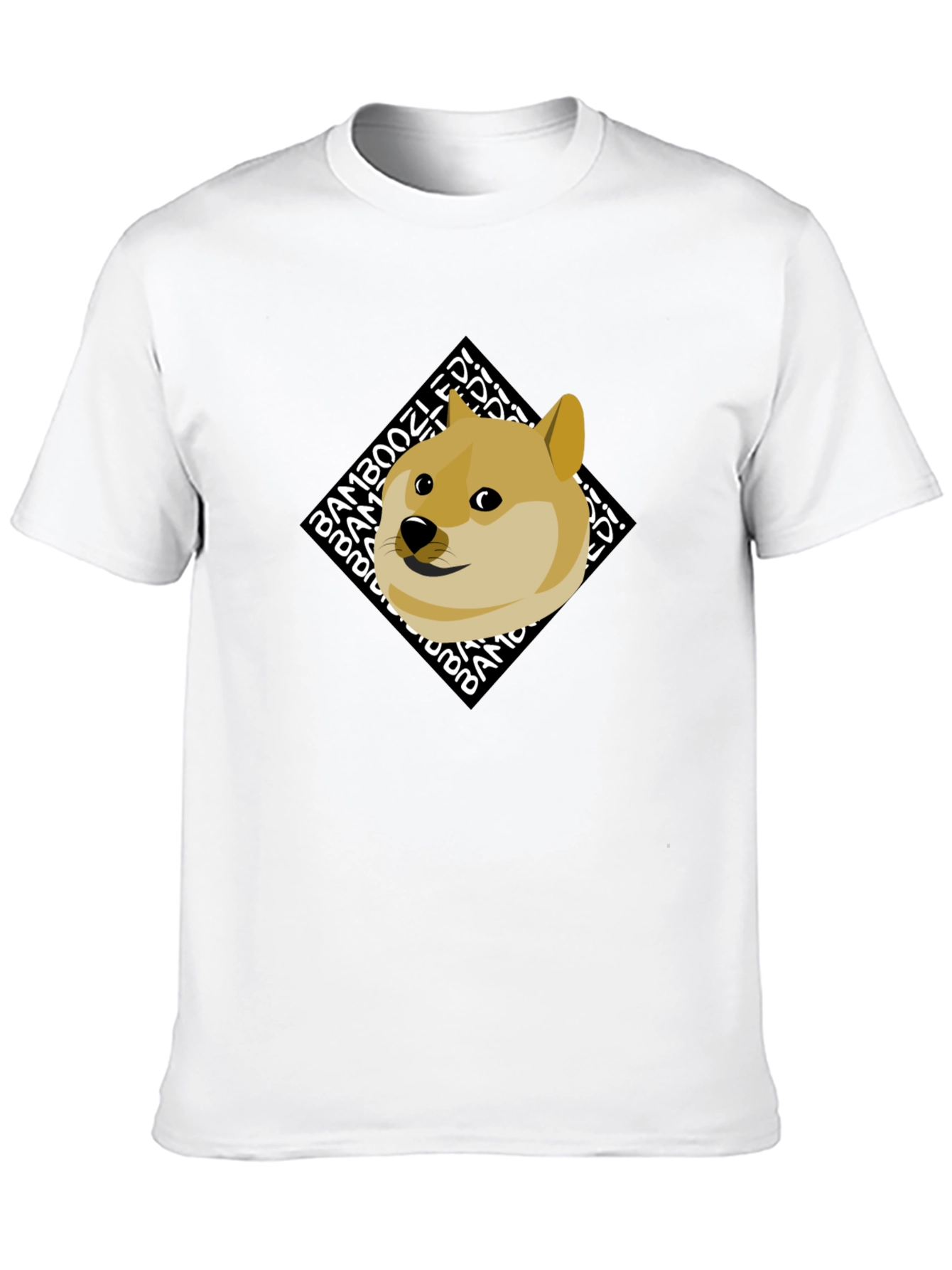 Doge Bamboozled! Mens Black Graphic Tee