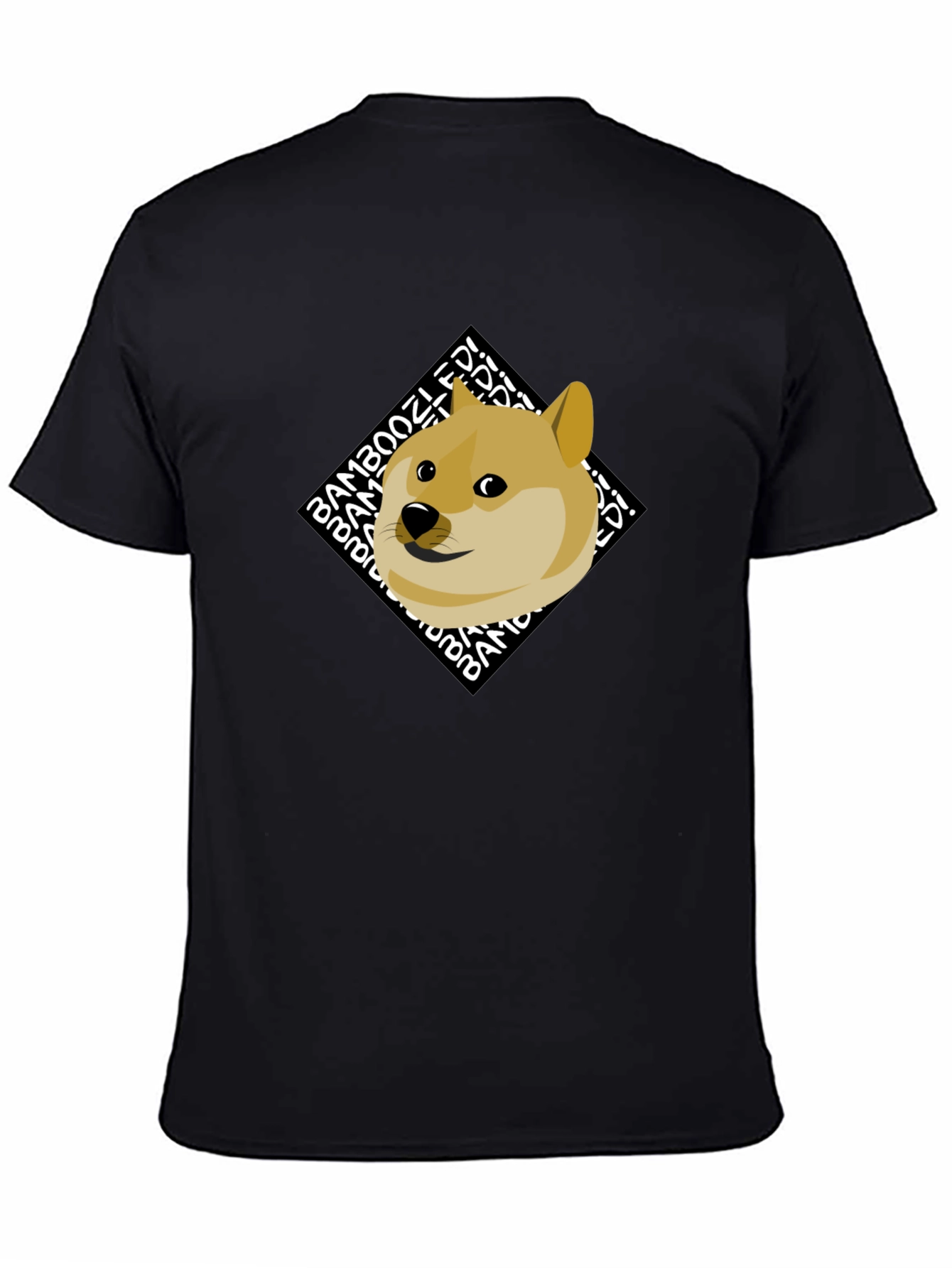 Doge Bamboozled! Mens Black Graphic Tee