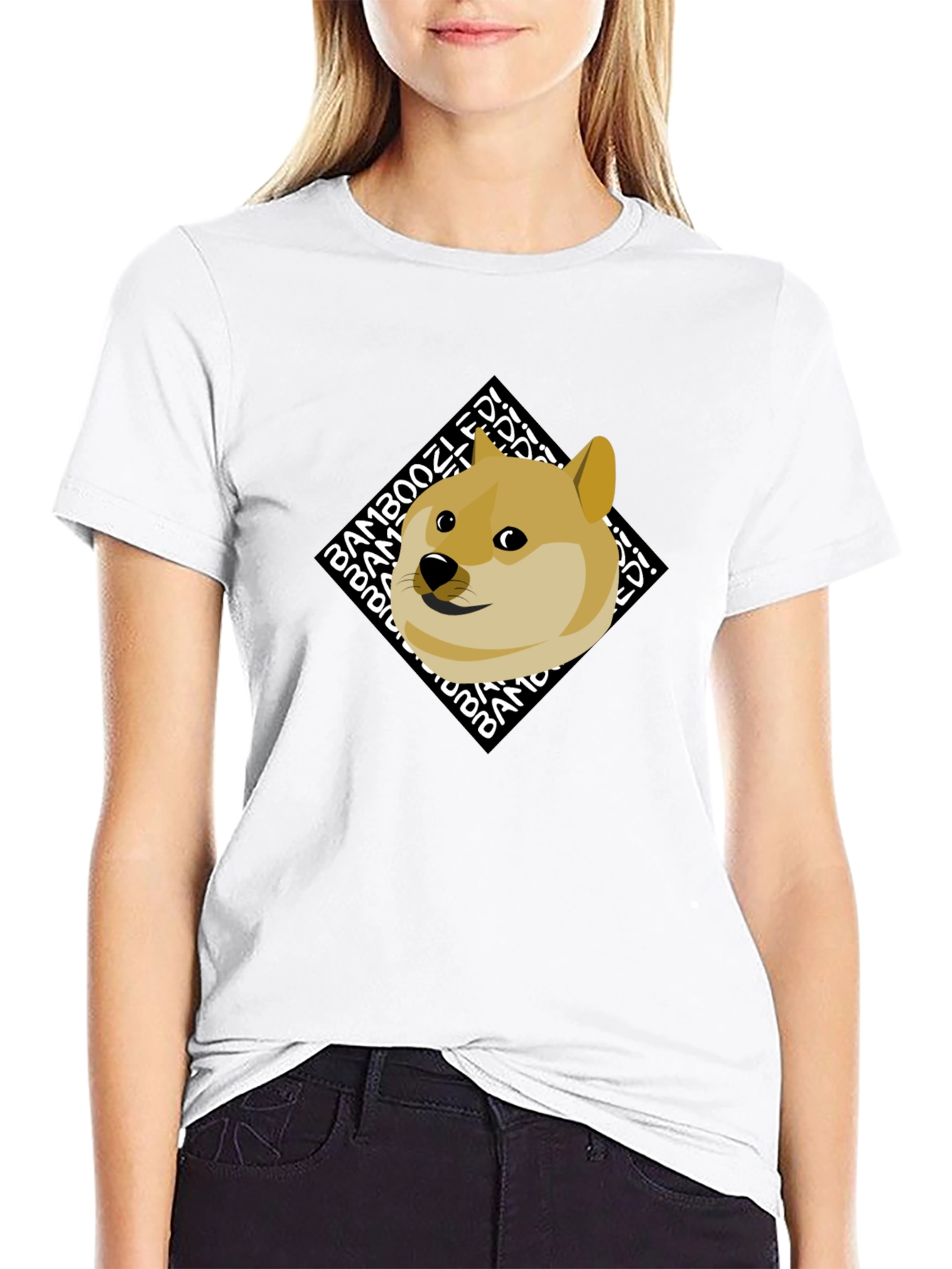 Doge Bamboozled! Mens Black Graphic Tee