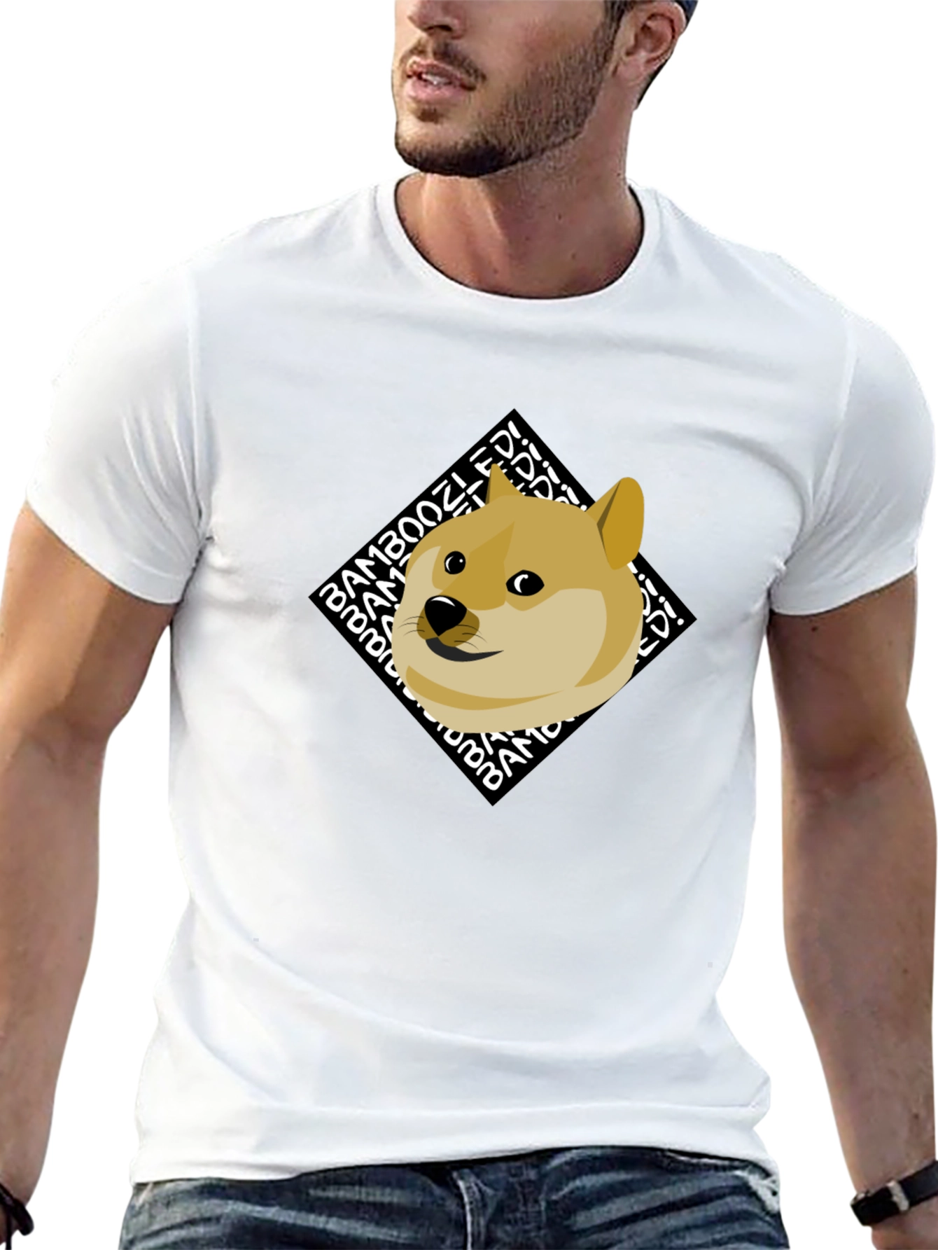 Doge Bamboozled! Mens Black Graphic Tee