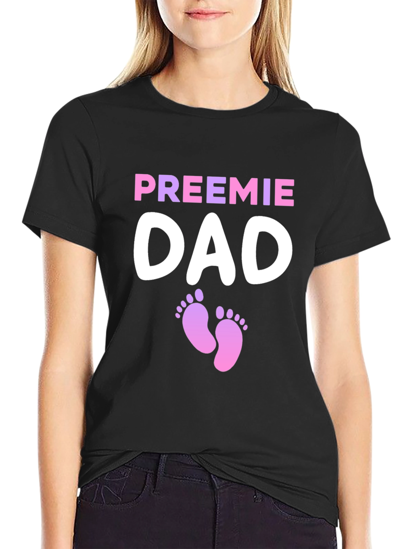 Preemie Dad T-Shirt - Support Premature Babies!