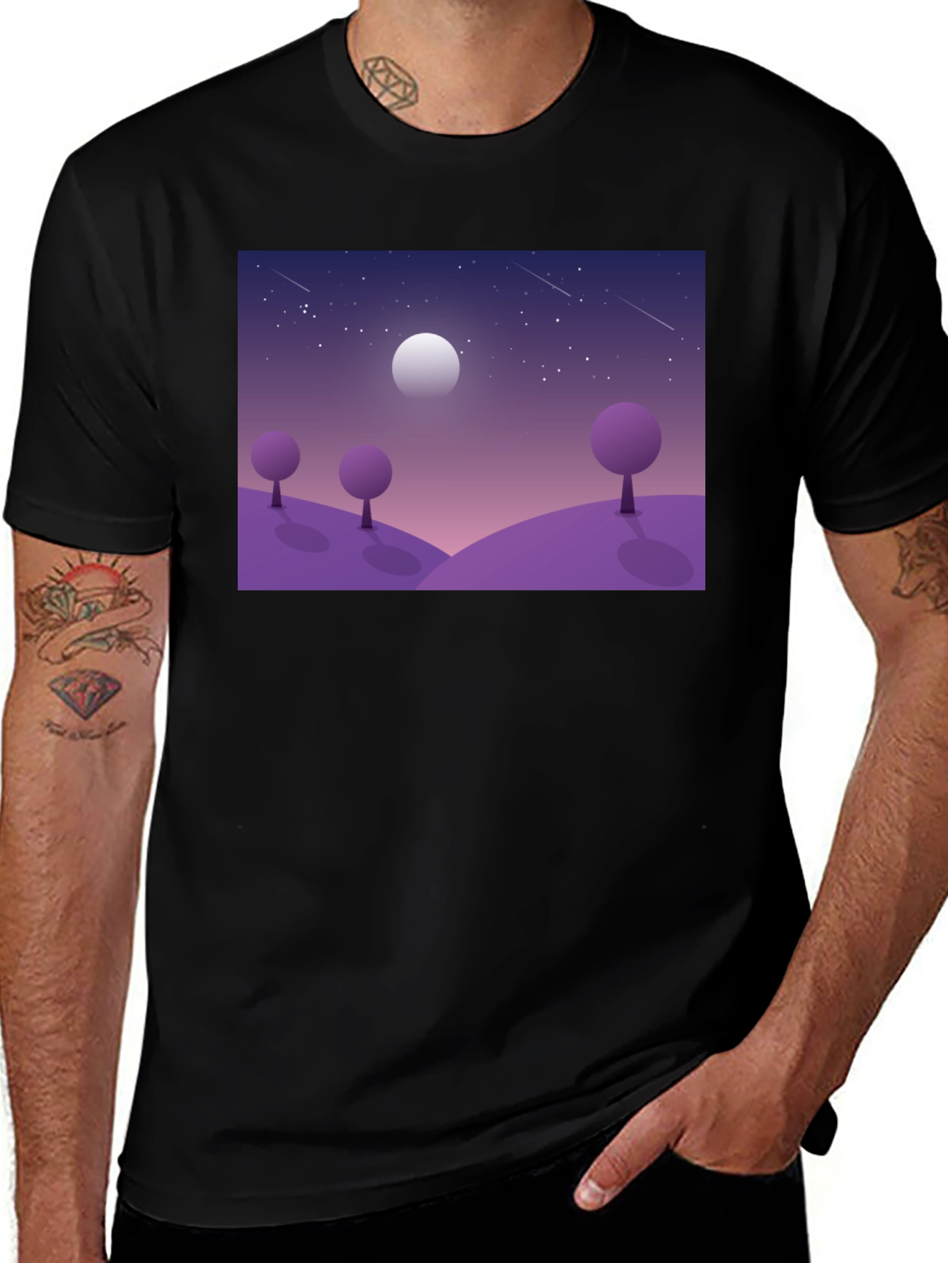 Night Sky Graphic Tee