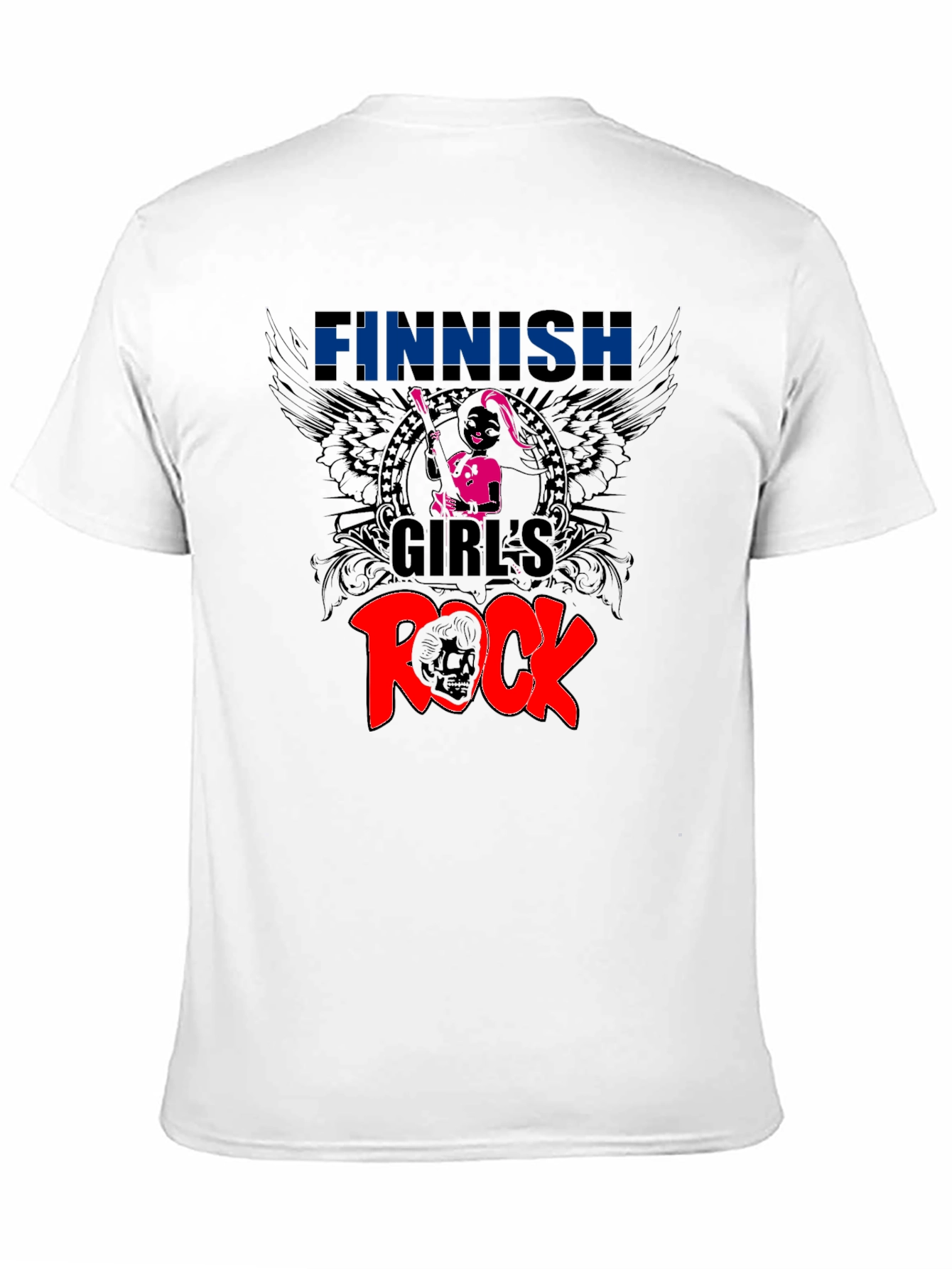 Finnish Girls Rock Graphic T-Shirt