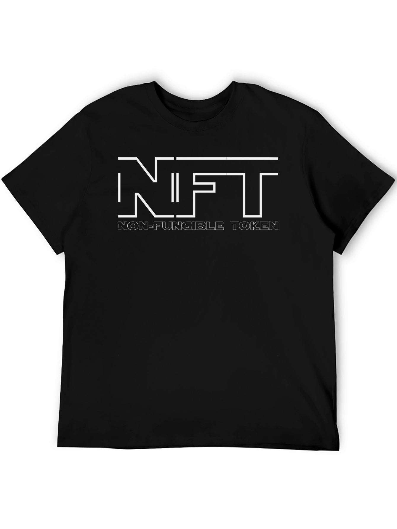 NFT Non-Fungible Token Black T-Shirt