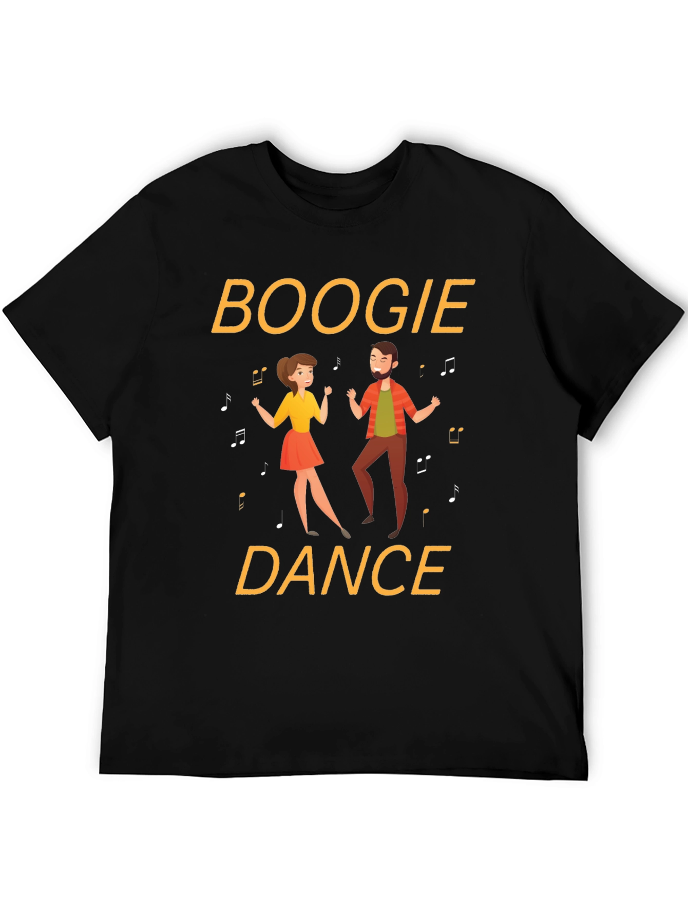 Boogie Dance Graphic Tee - Fun Retro Style