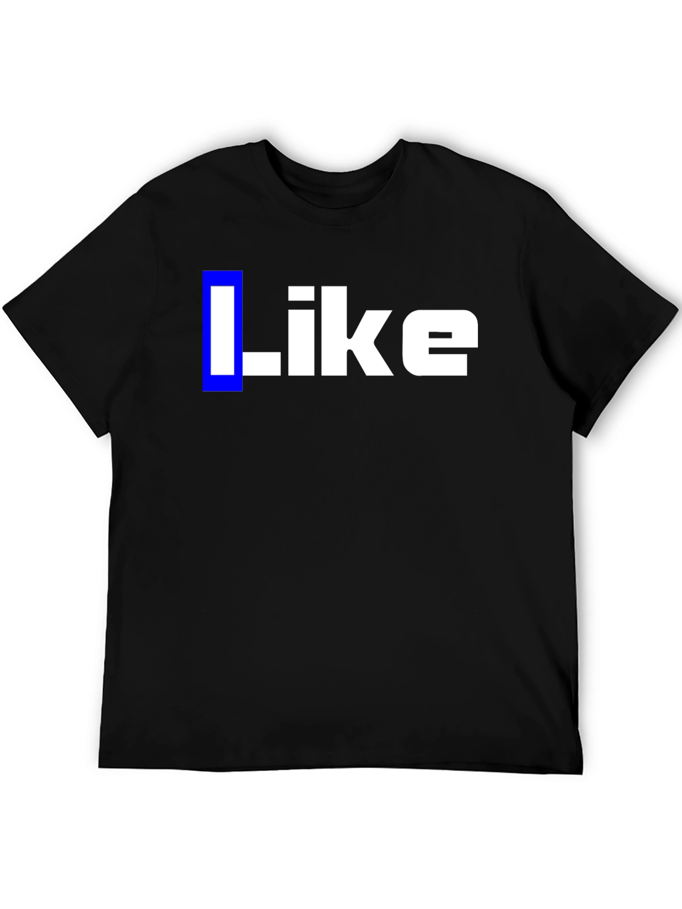 Like Black Tee Shirt - Casual and Fun