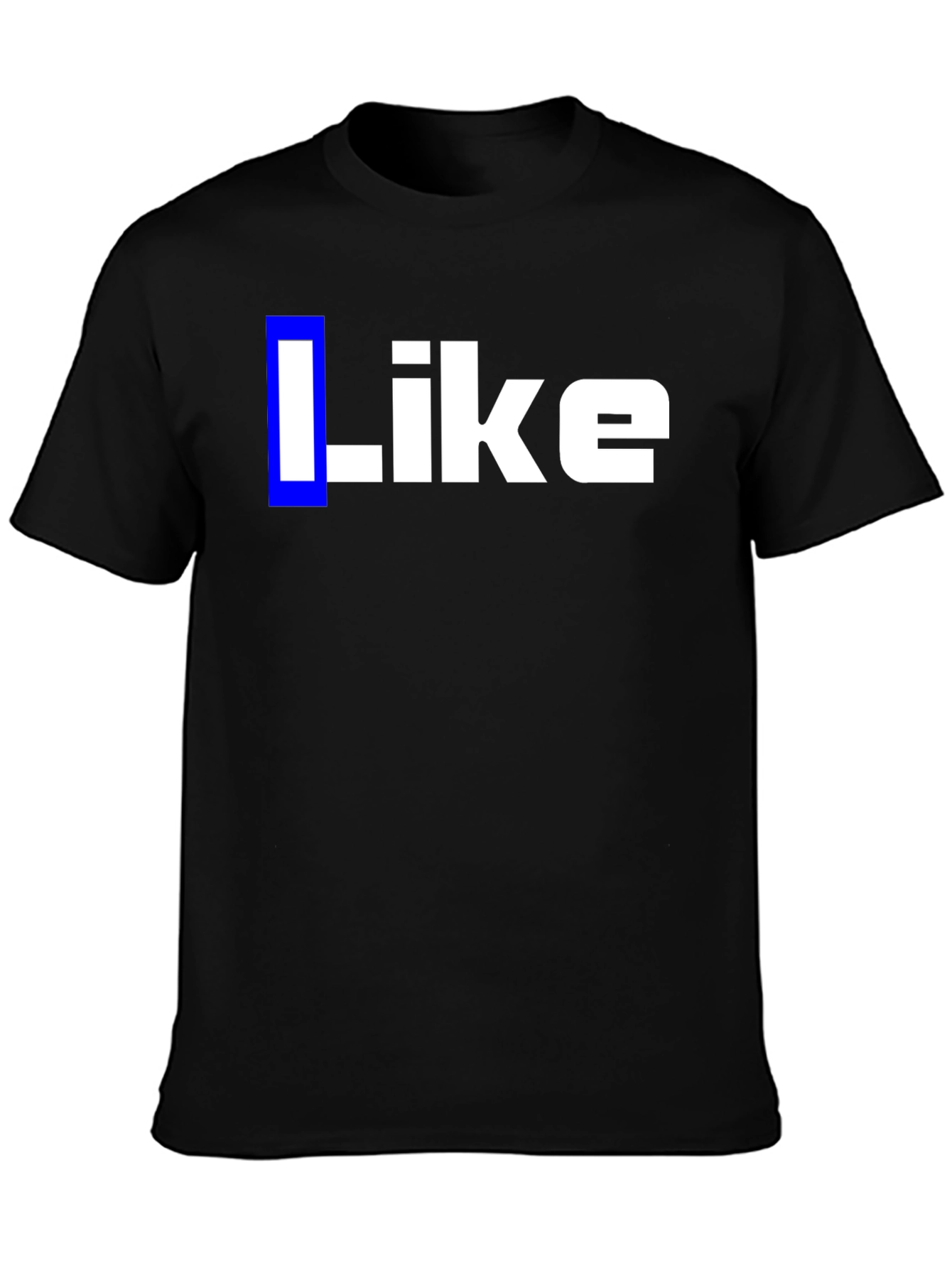 Like Black Tee Shirt - Casual and Fun