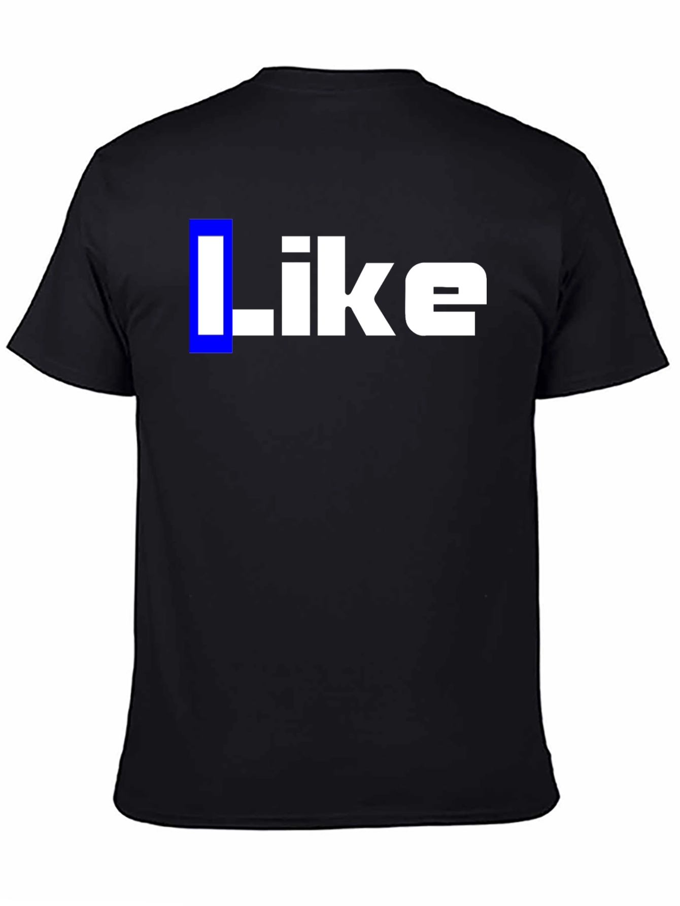 Like Black Tee Shirt - Casual and Fun