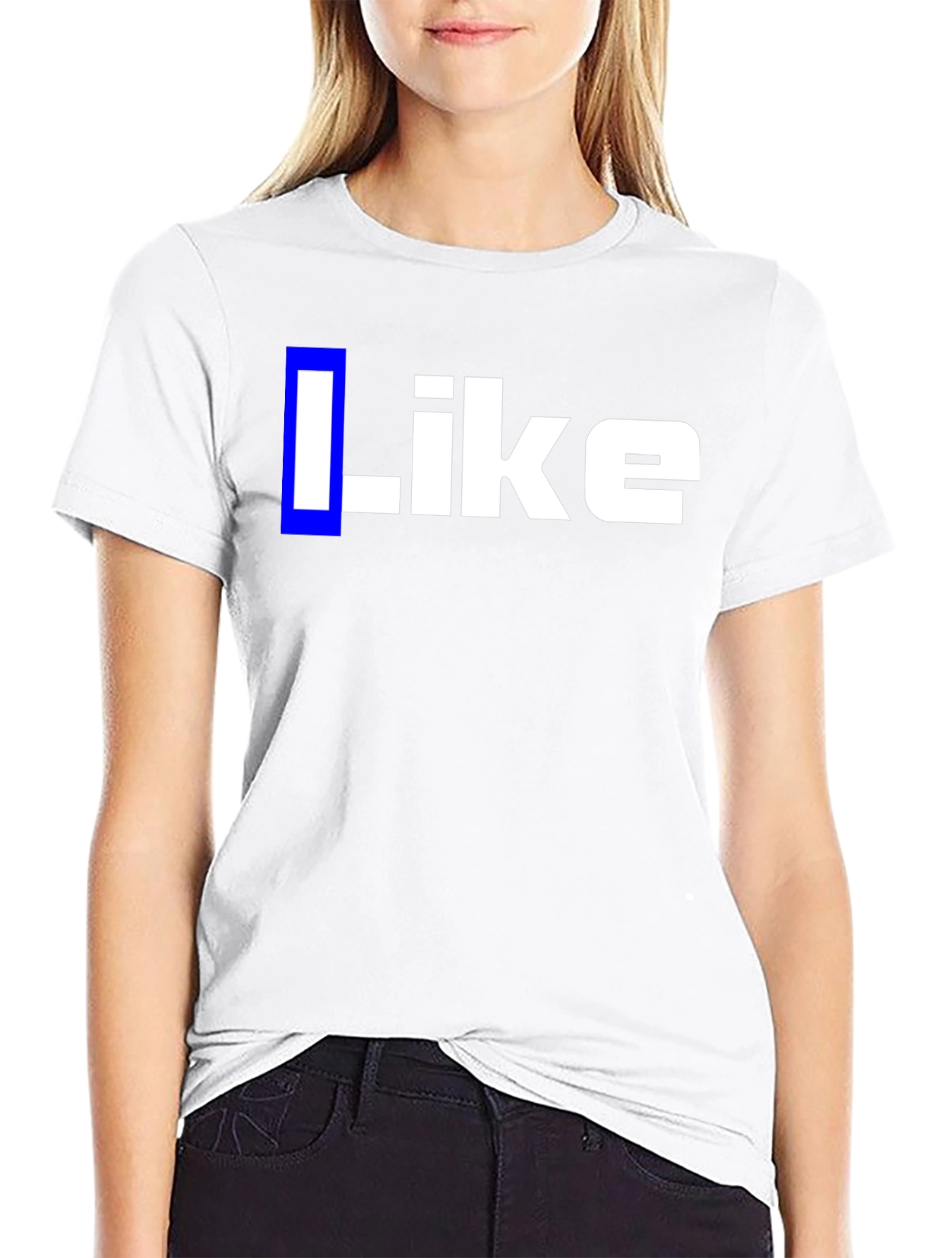 Like Black Tee Shirt - Casual and Fun