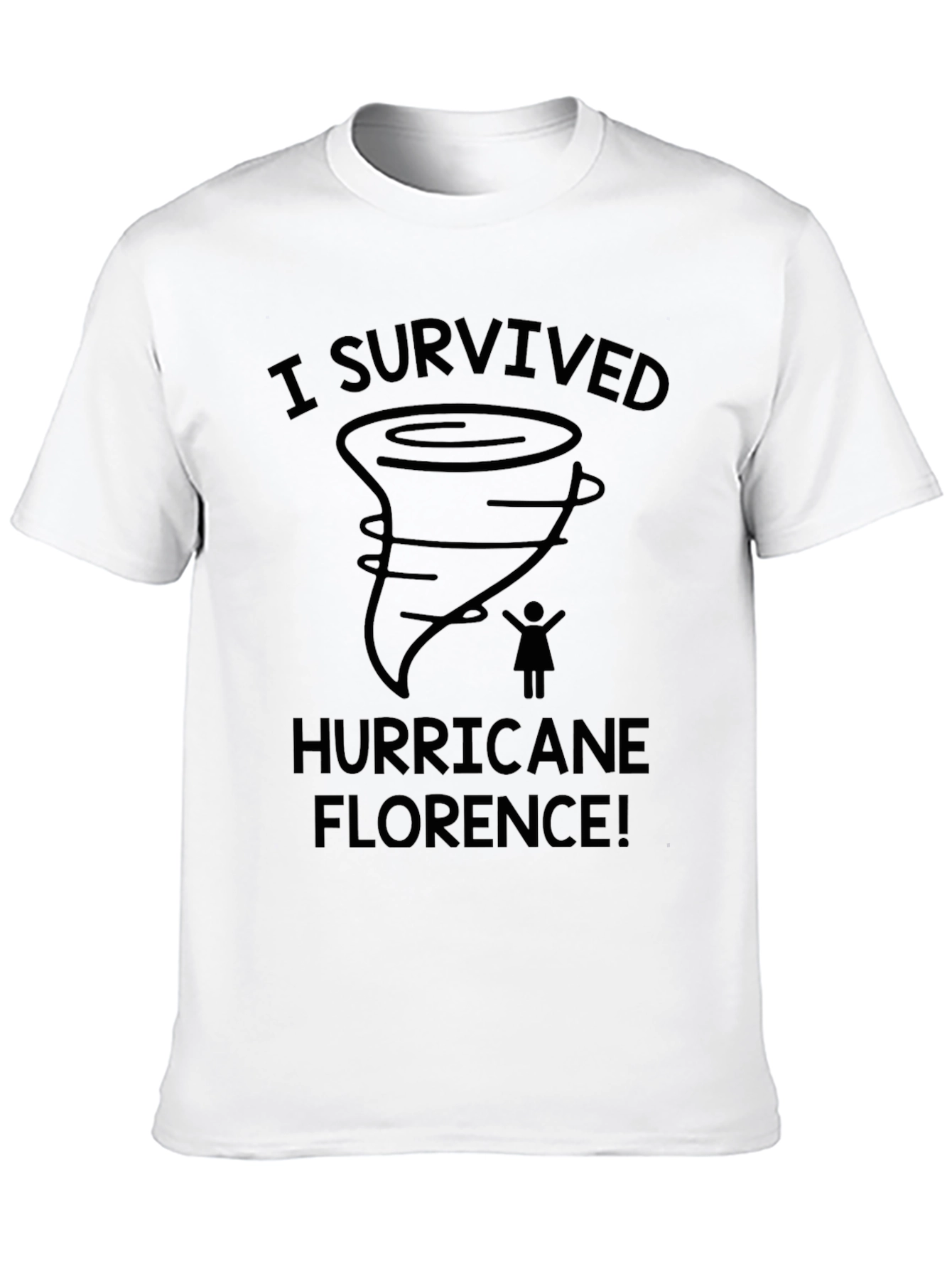 I Survived Hurricane Florence Novelty T-Shirt