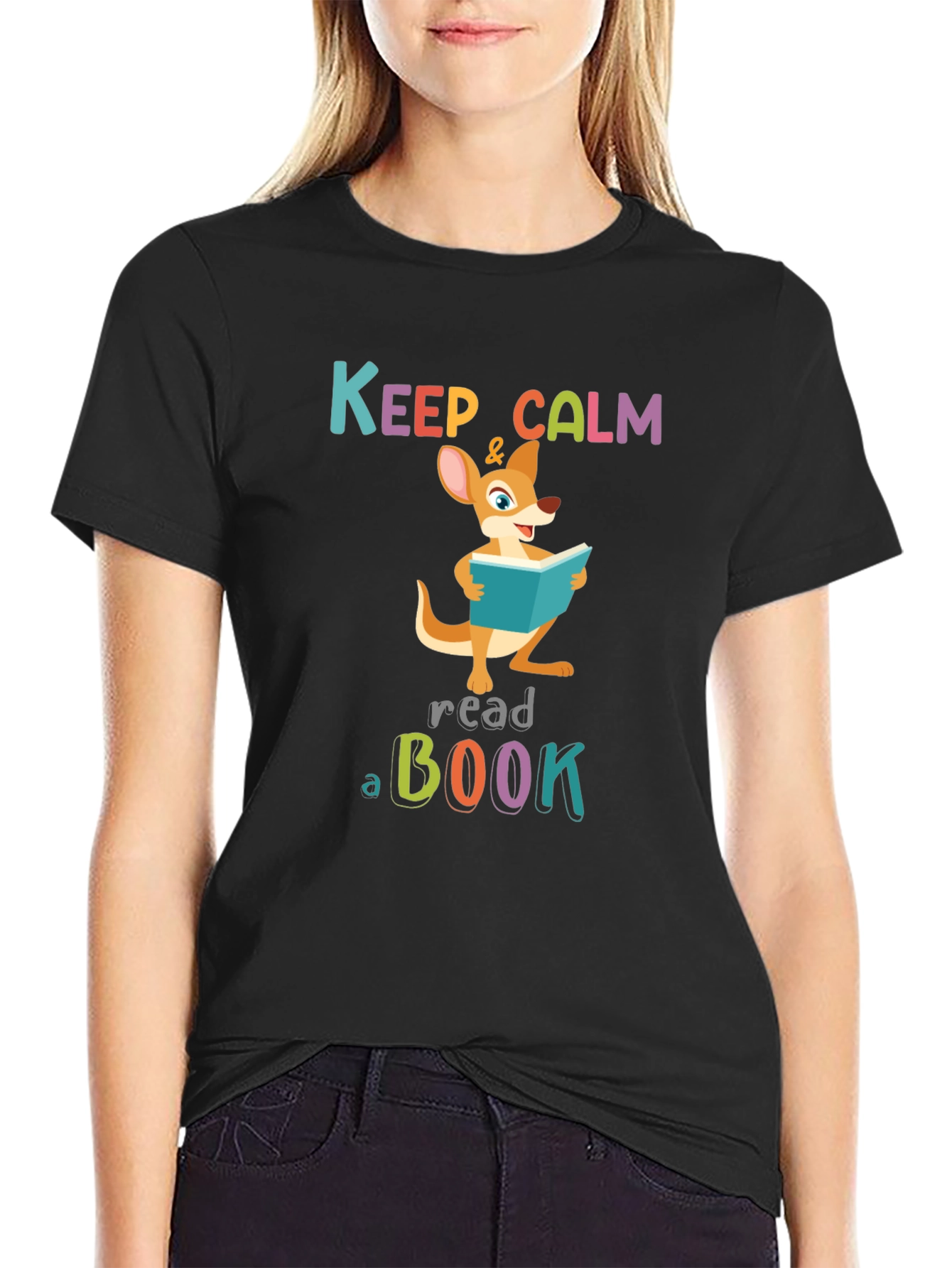 Keep Calm & Read a Book T-Shirt