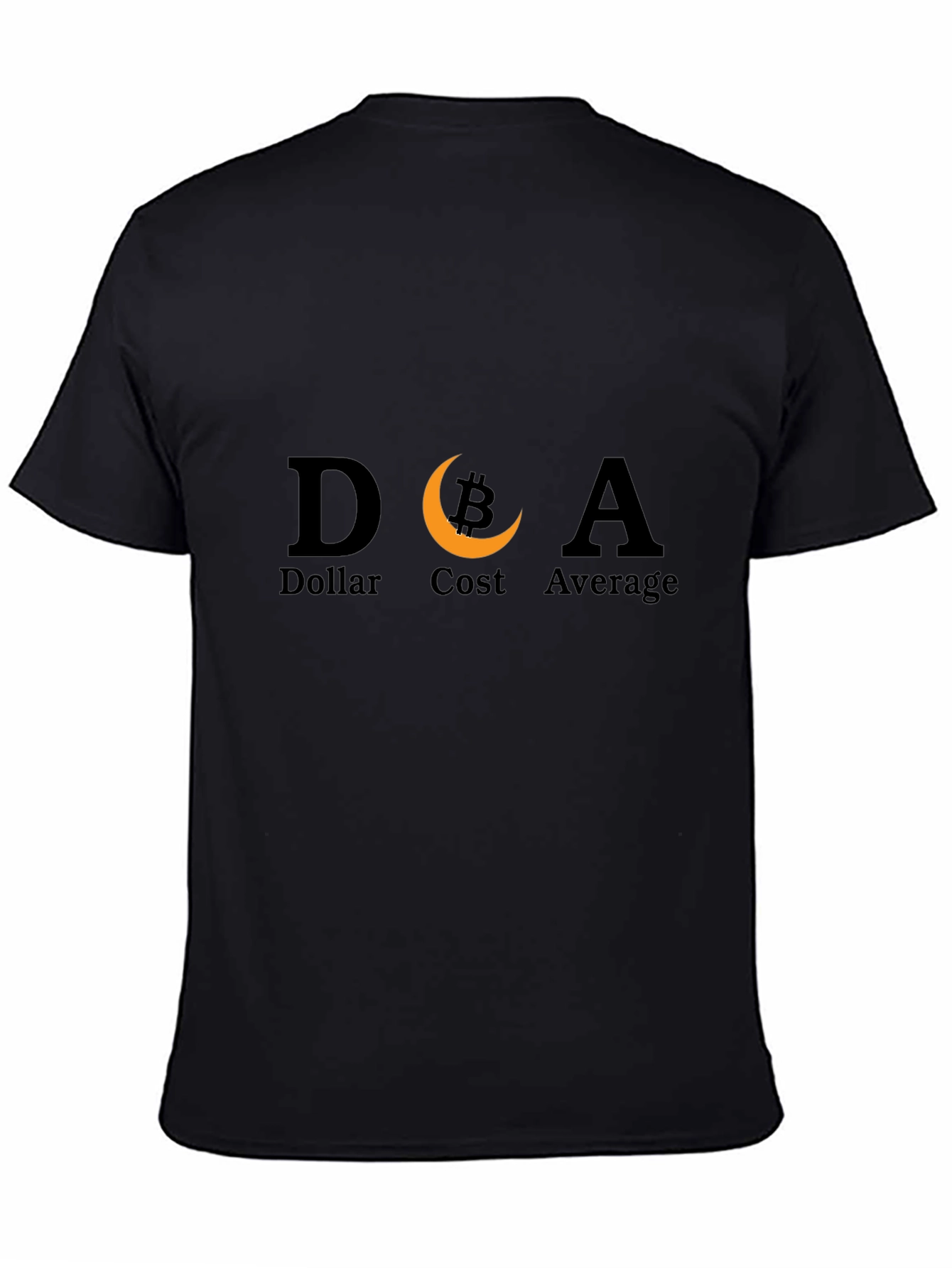 DCA Bitcoin Investor Black T-Shirt