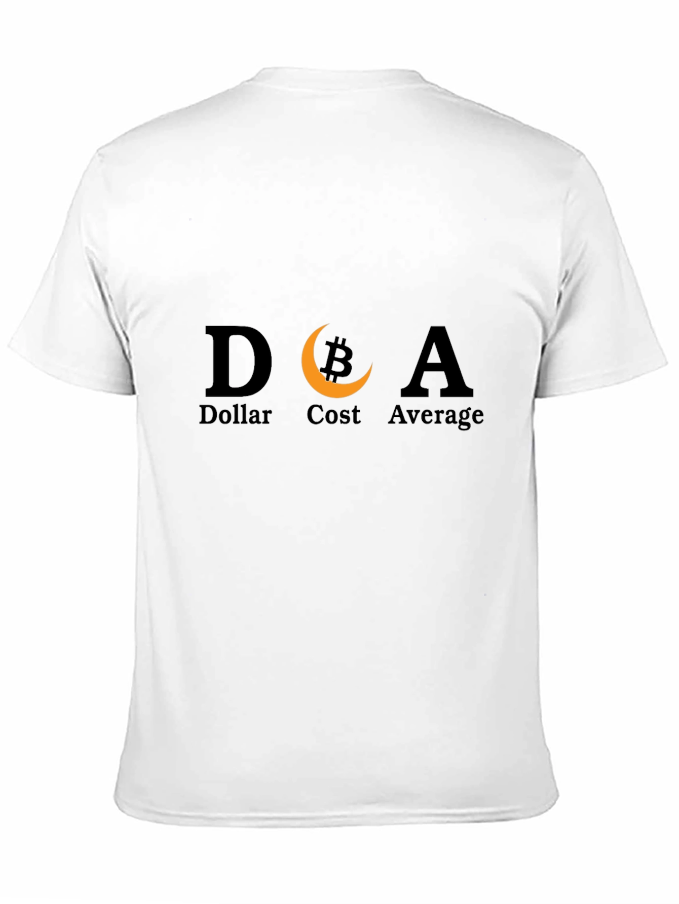 DCA Bitcoin Investor Black T-Shirt