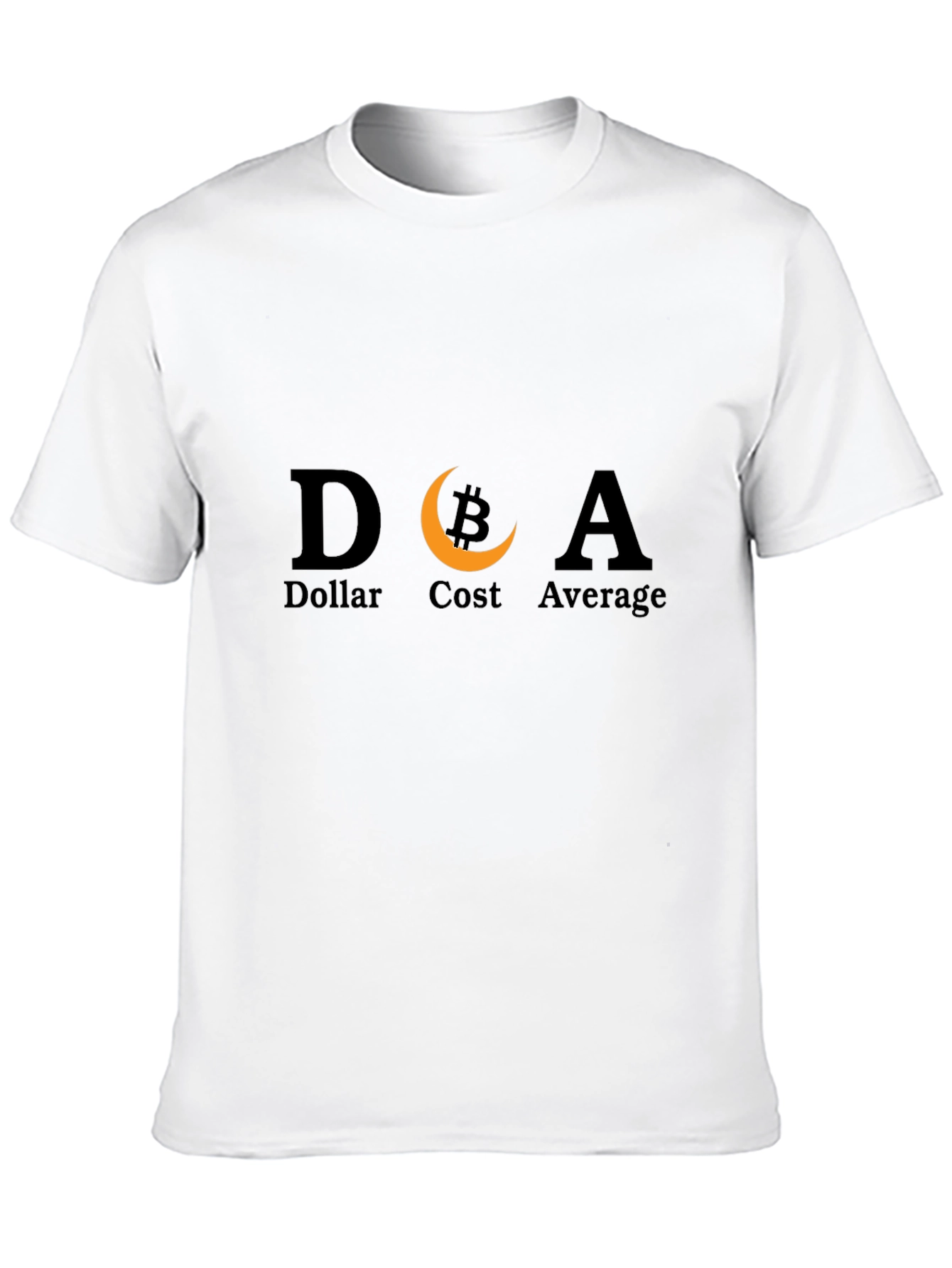 DCA Bitcoin Investor Black T-Shirt