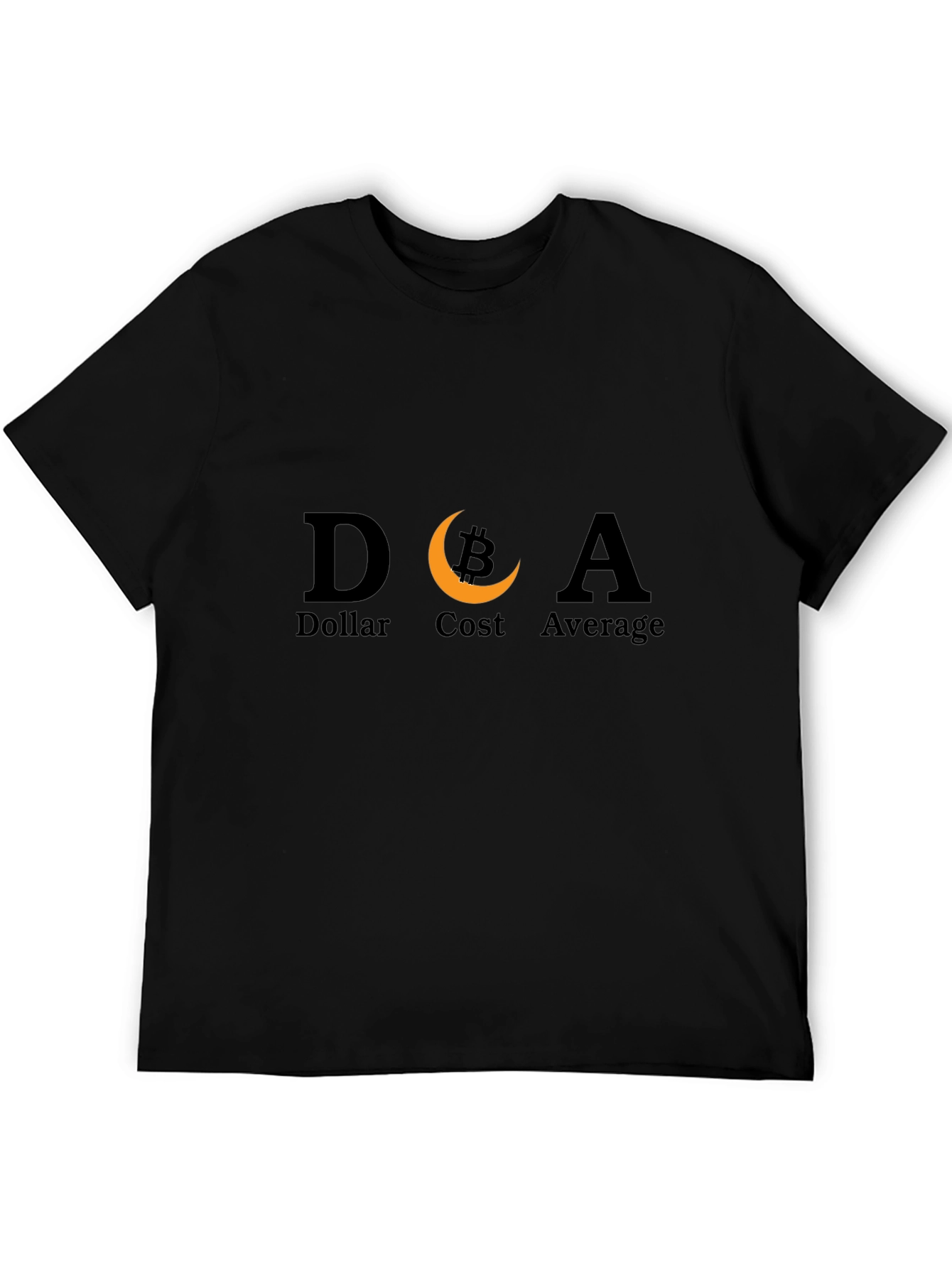 DCA Bitcoin Investor Black T-Shirt