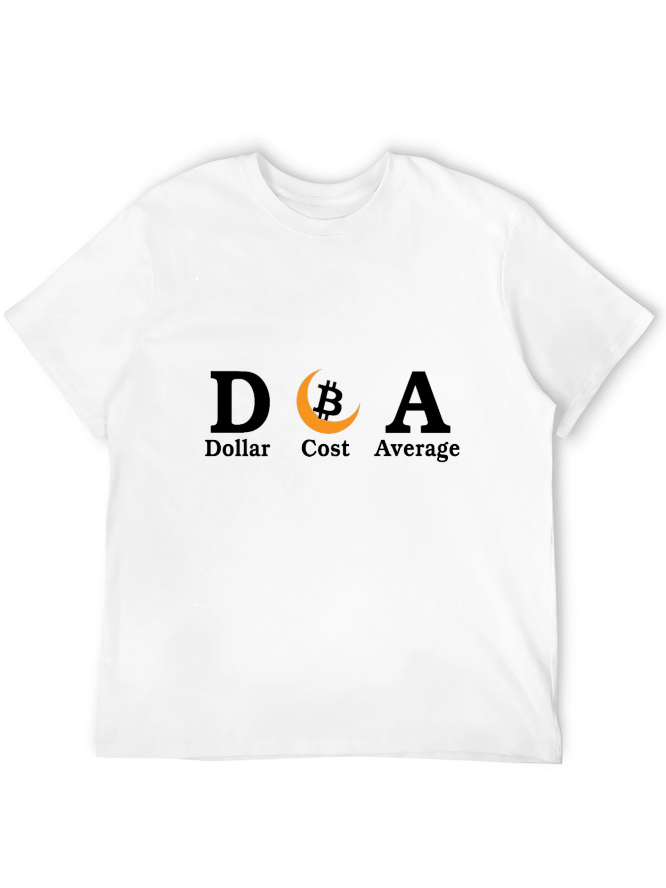 DCA Bitcoin Investor Black T-Shirt