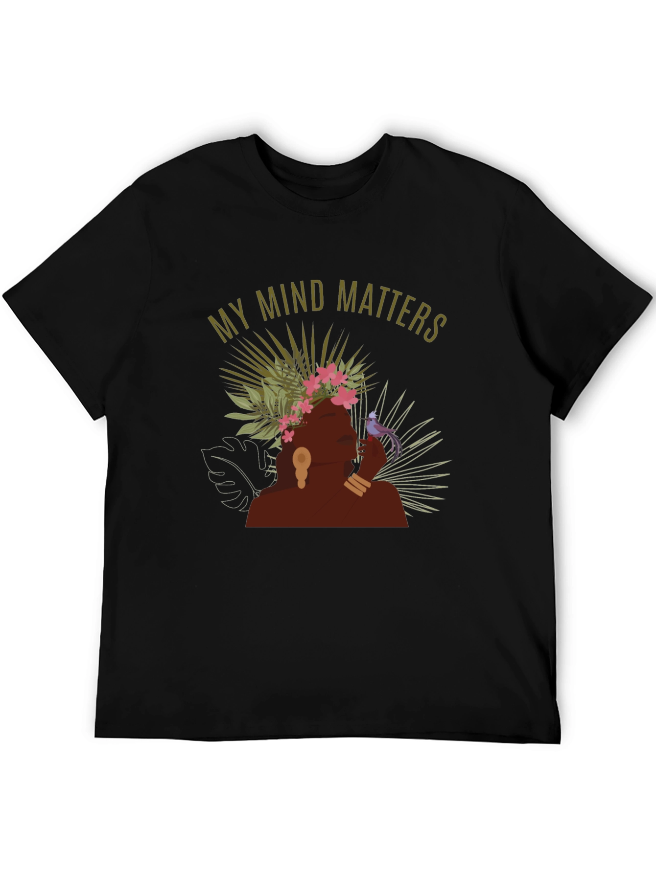 My Mind Matters Graphic Tee - Black Unisex T-Shirt