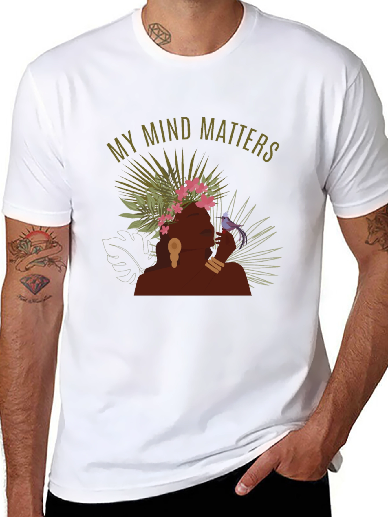 My Mind Matters Graphic Tee - Black Unisex T-Shirt