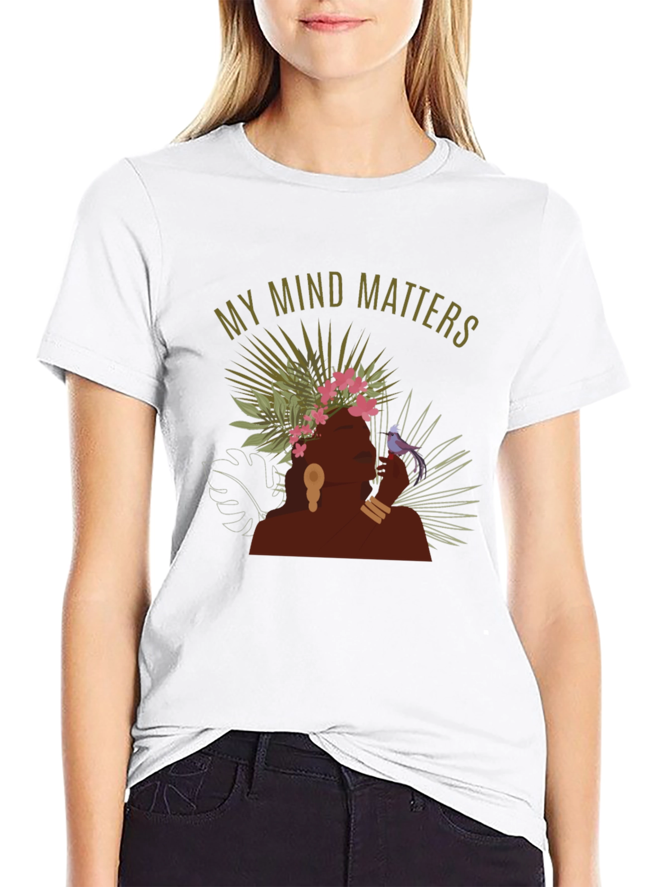 My Mind Matters Graphic Tee - Black Unisex T-Shirt