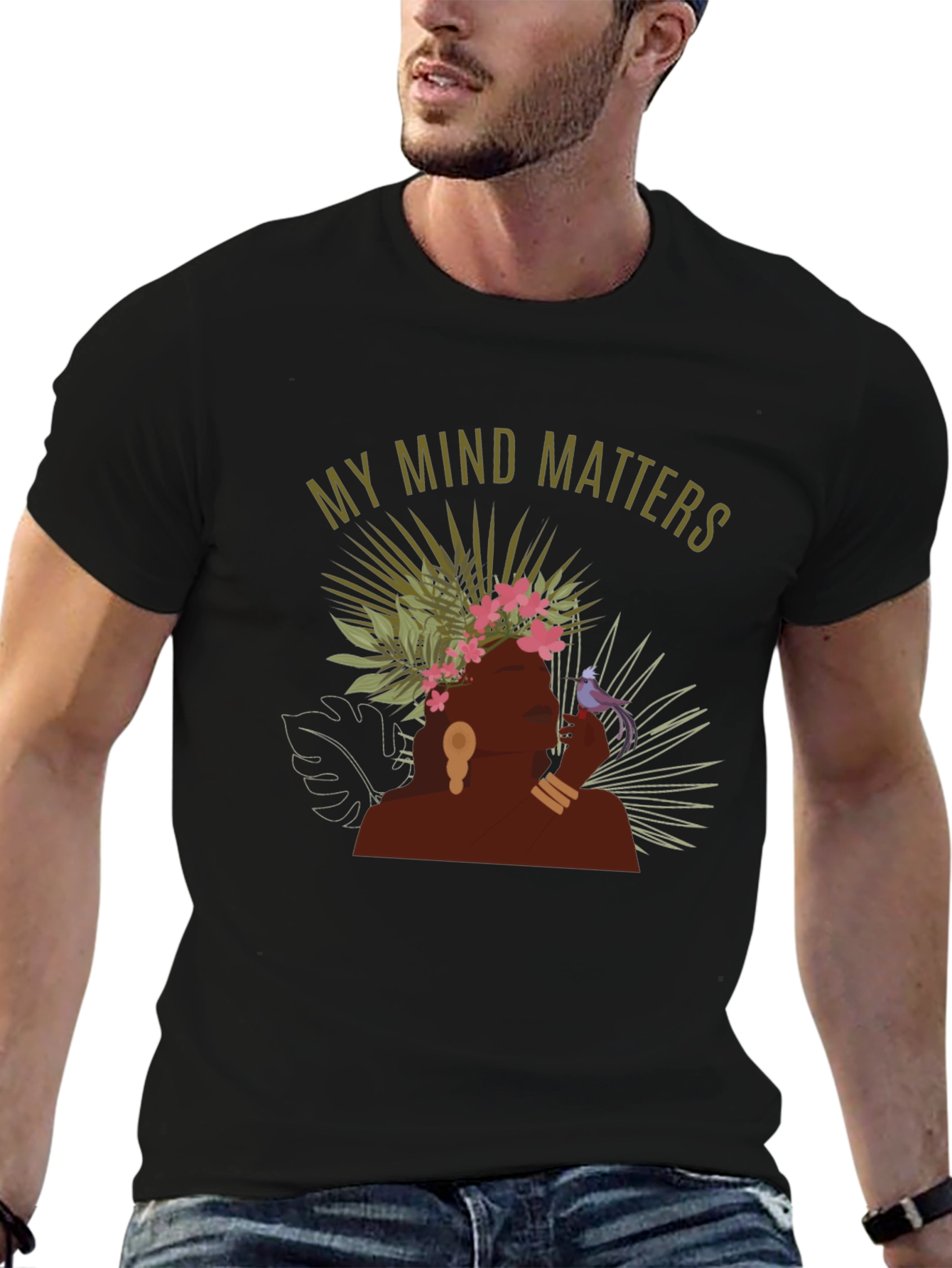 My Mind Matters Graphic Tee - Black Unisex T-Shirt