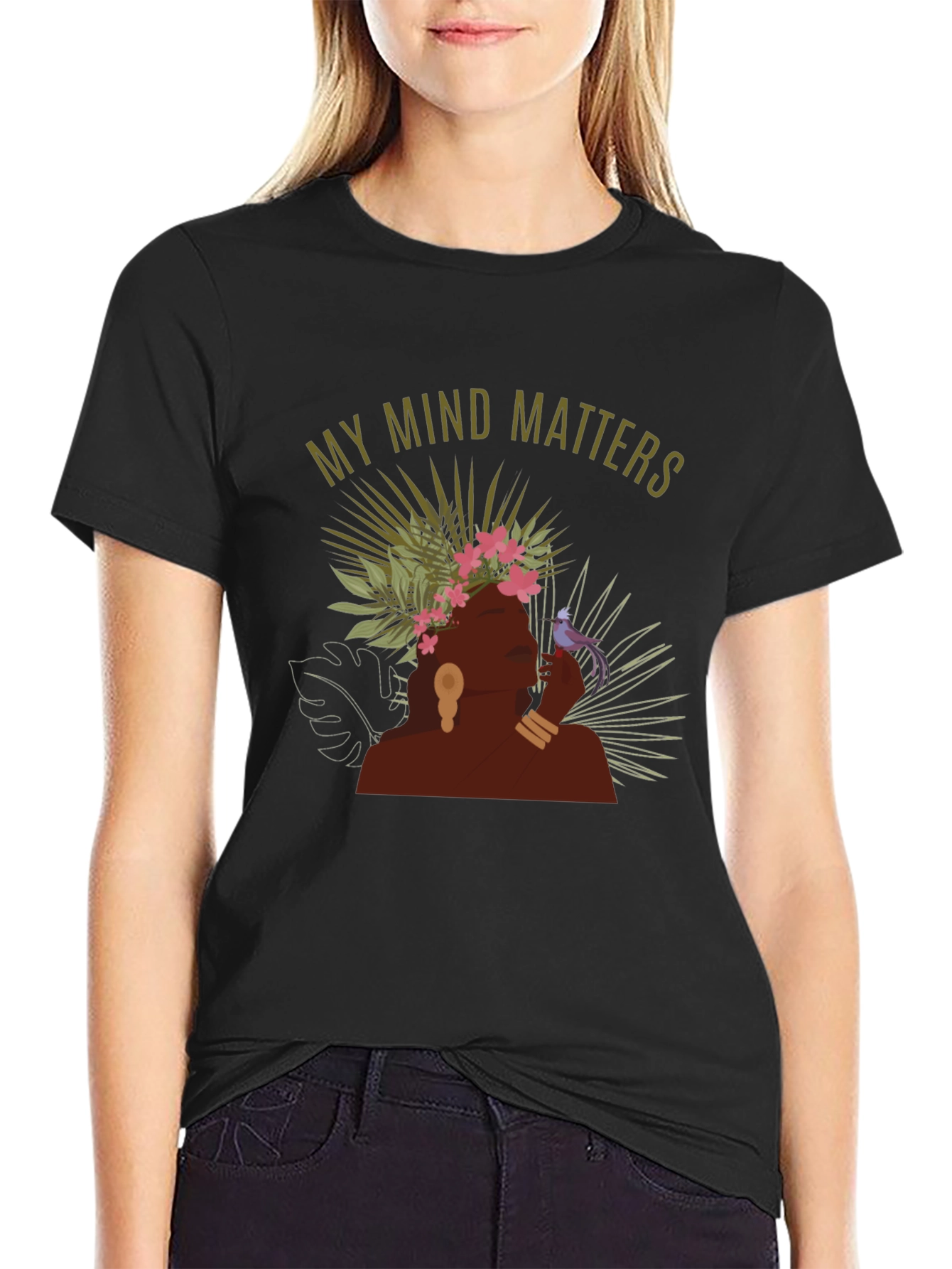 My Mind Matters Graphic Tee - Black Unisex T-Shirt