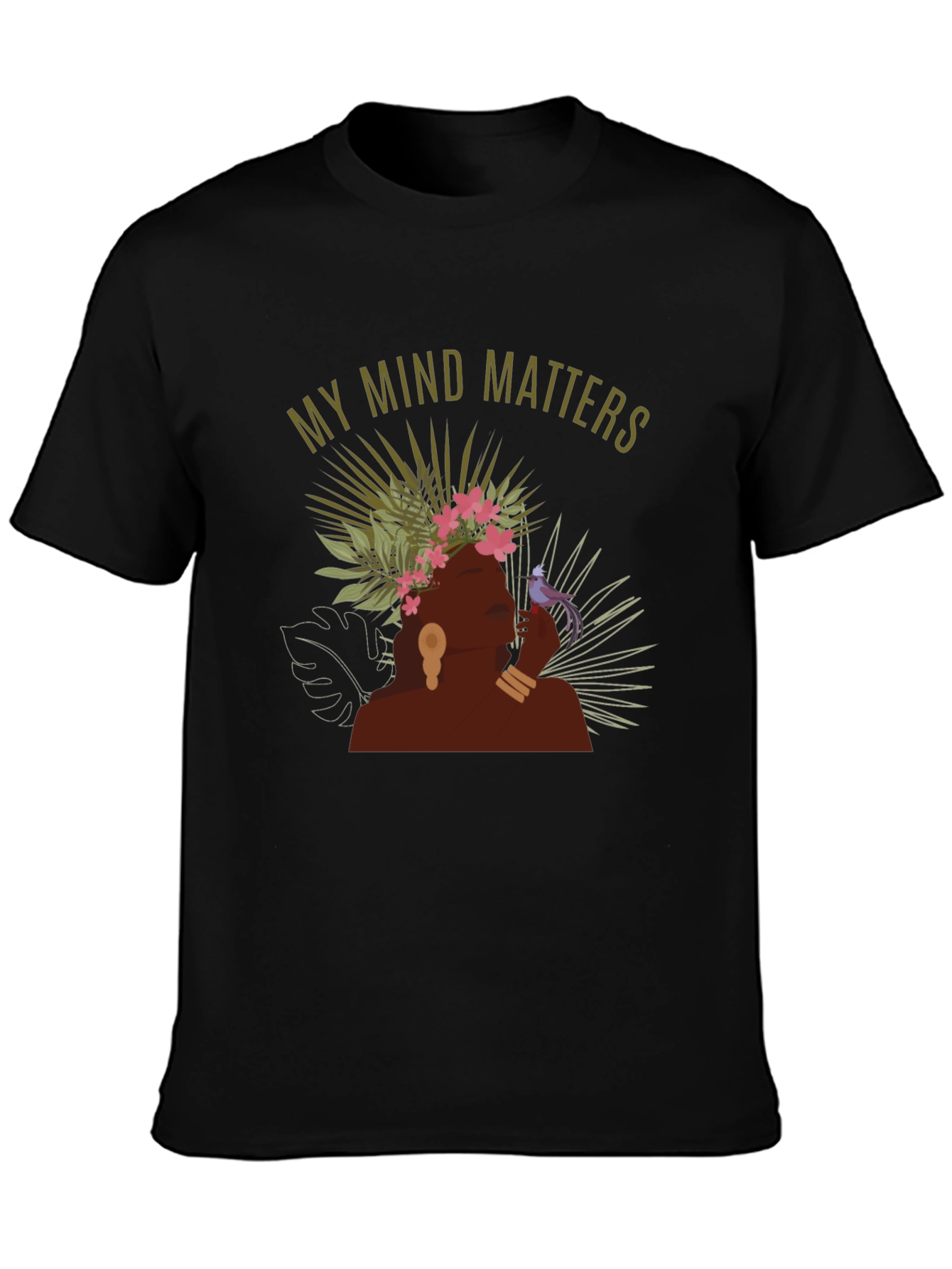My Mind Matters Graphic Tee - Black Unisex T-Shirt