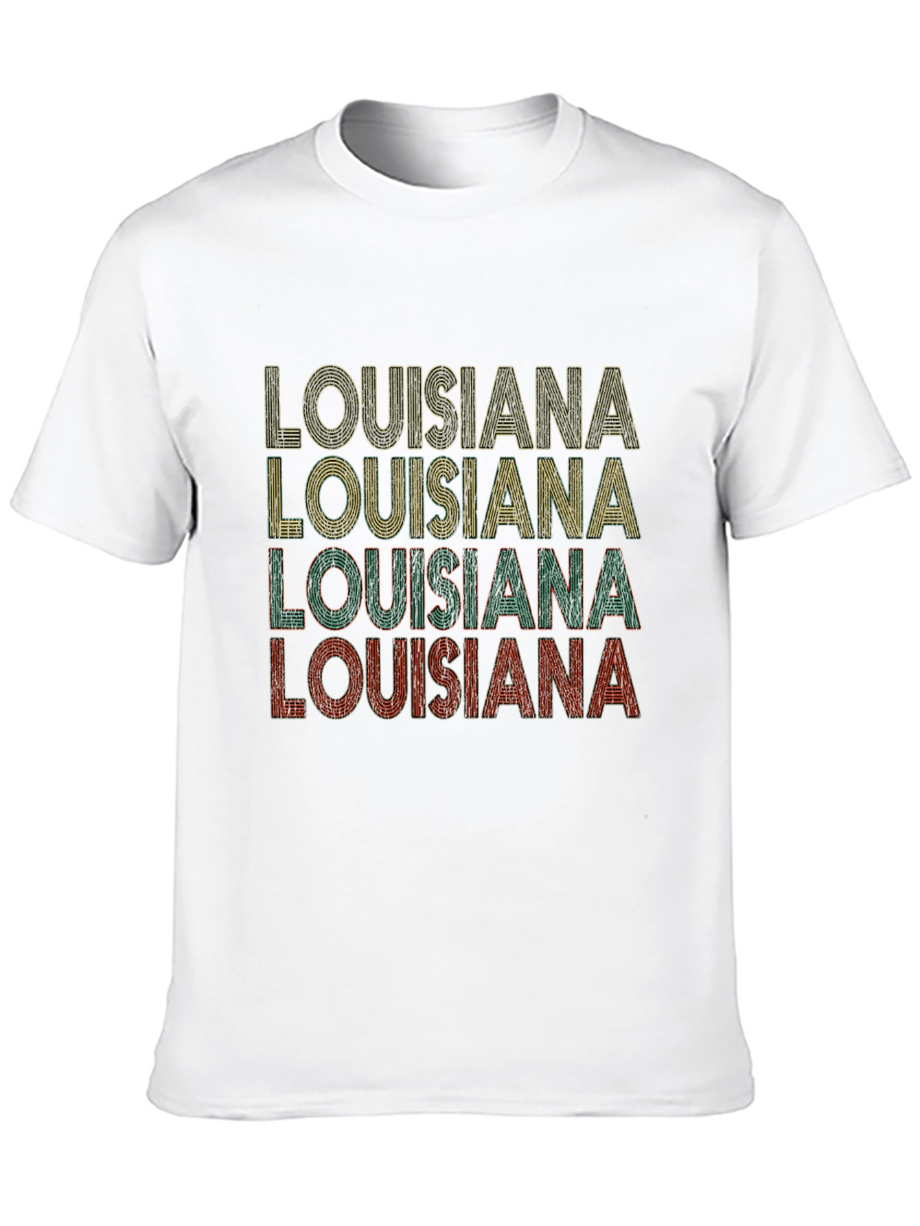 Retro Louisiana State Graphic T-Shirt