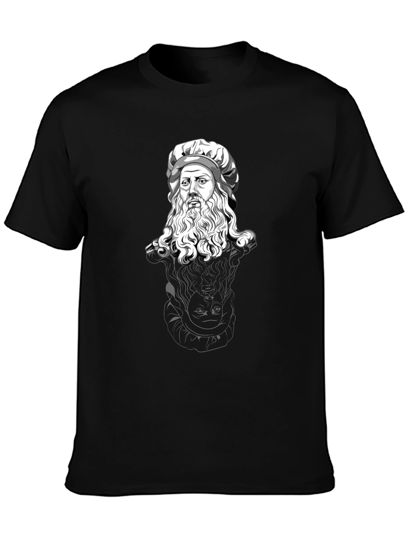 Leonardo da Vinci T-Shirt - Artistic Graphic Tee