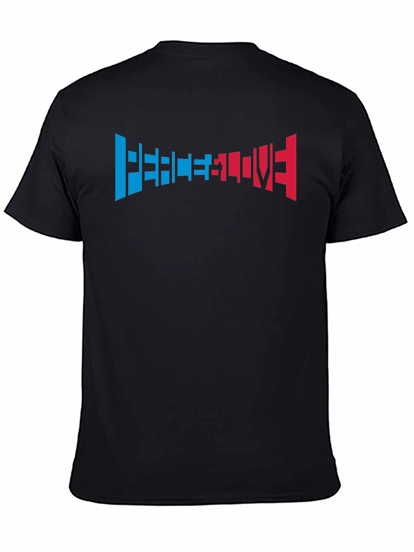 Retro Pixel Love Black Tee