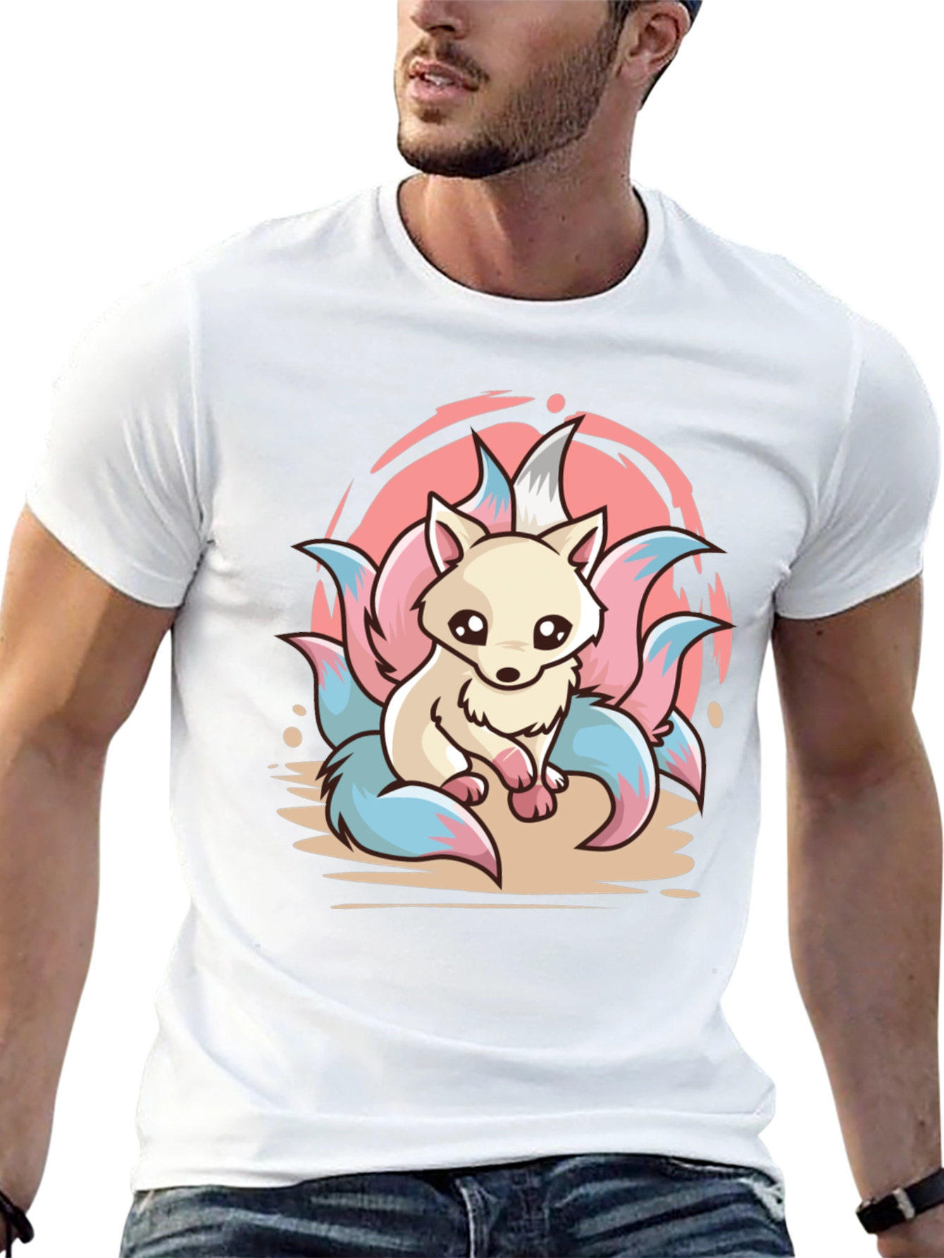 Nine-Tailed Fox Graphic Tee