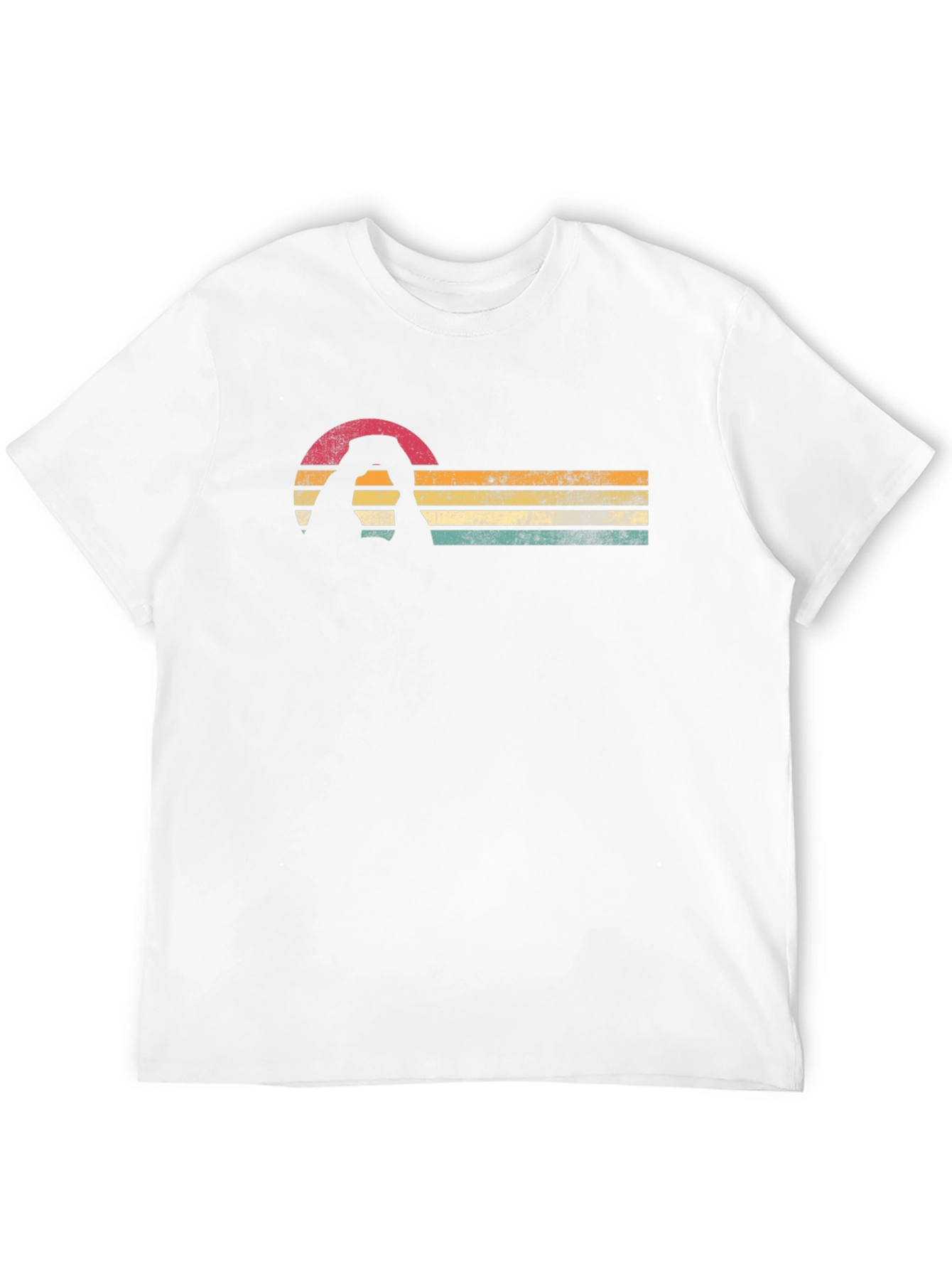Retro Landscape Black Tee