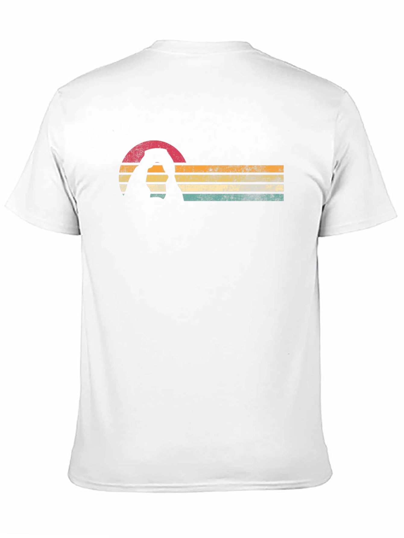 Retro Landscape Black Tee