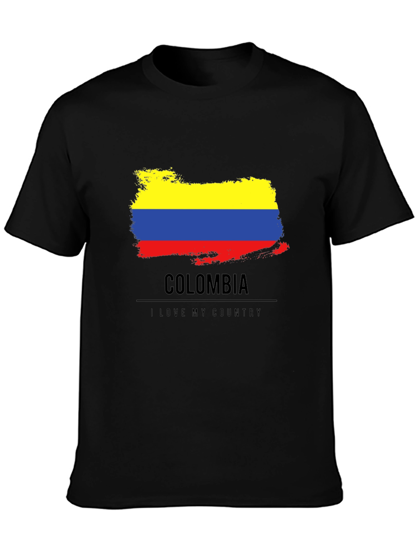 Colombia Flag T-Shirt - I Love My Country Tee
