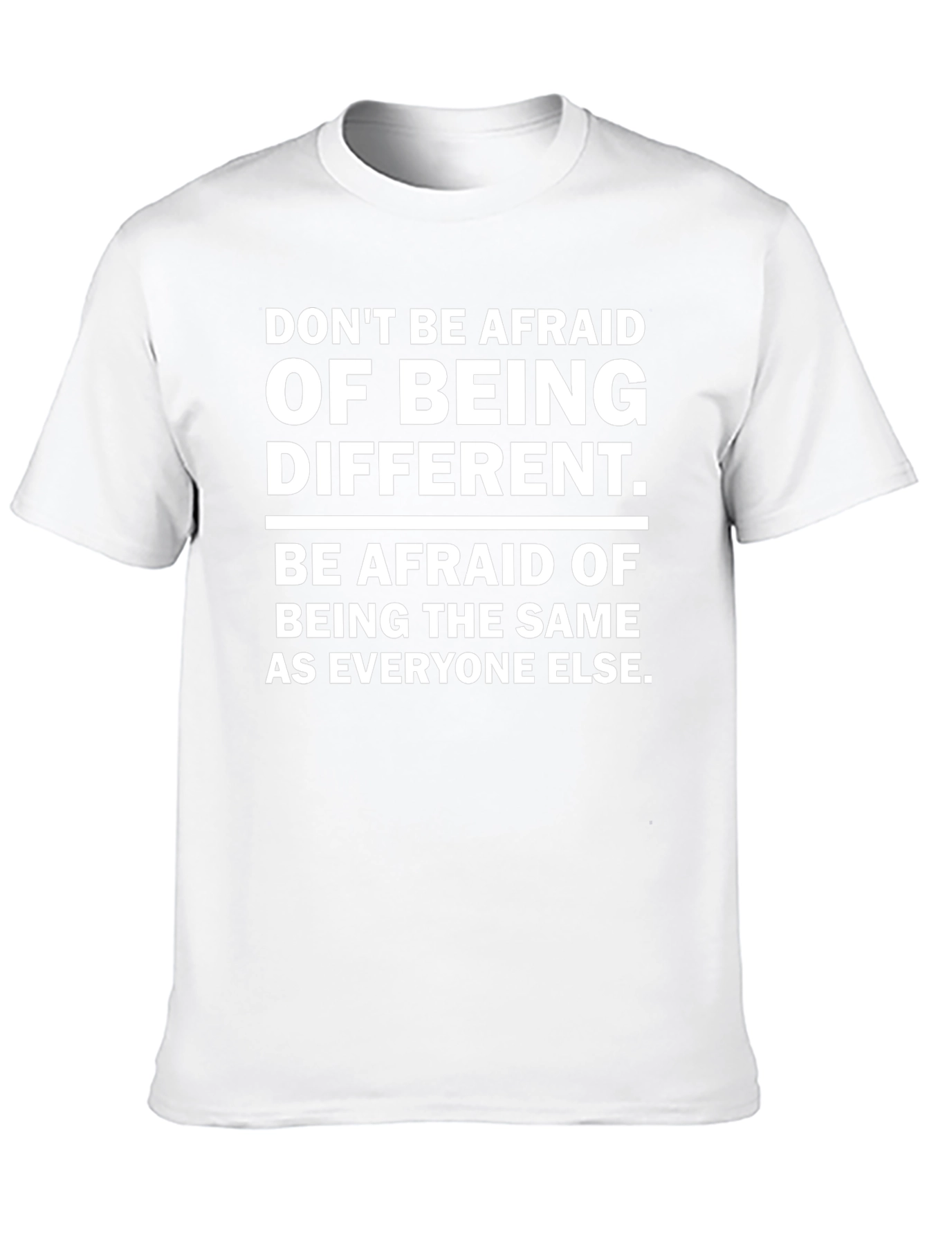 Be Different Graphic T-Shirt - Unique Statement Tee