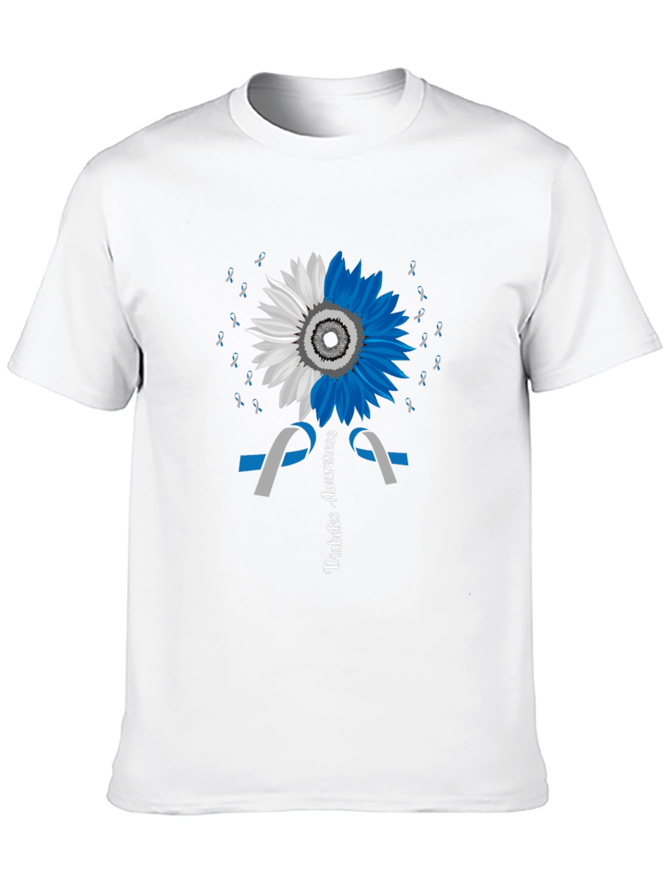 Diabetes Awareness Sunflower T-Shirt