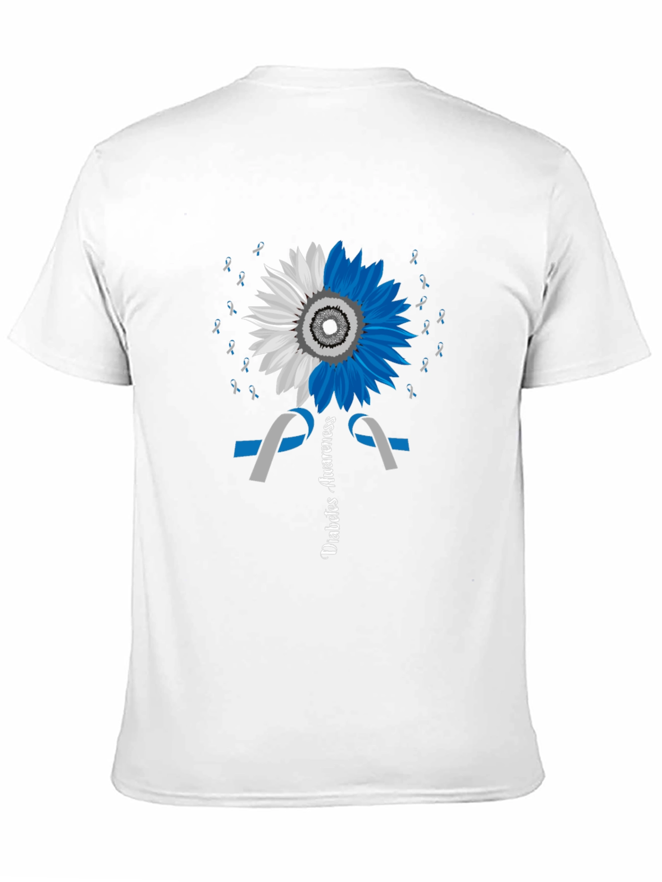 Diabetes Awareness Sunflower T-Shirt