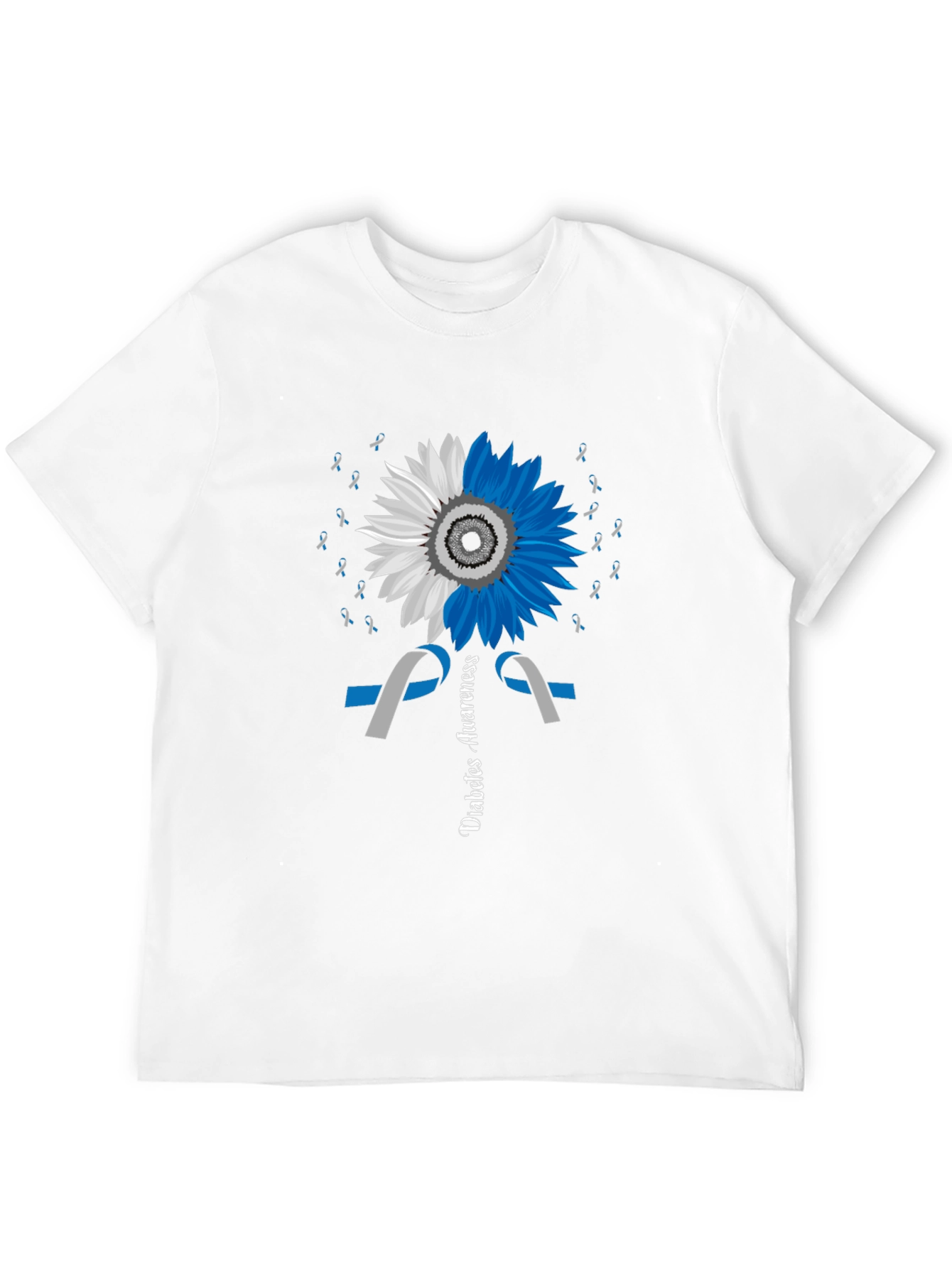 Diabetes Awareness Sunflower T-Shirt