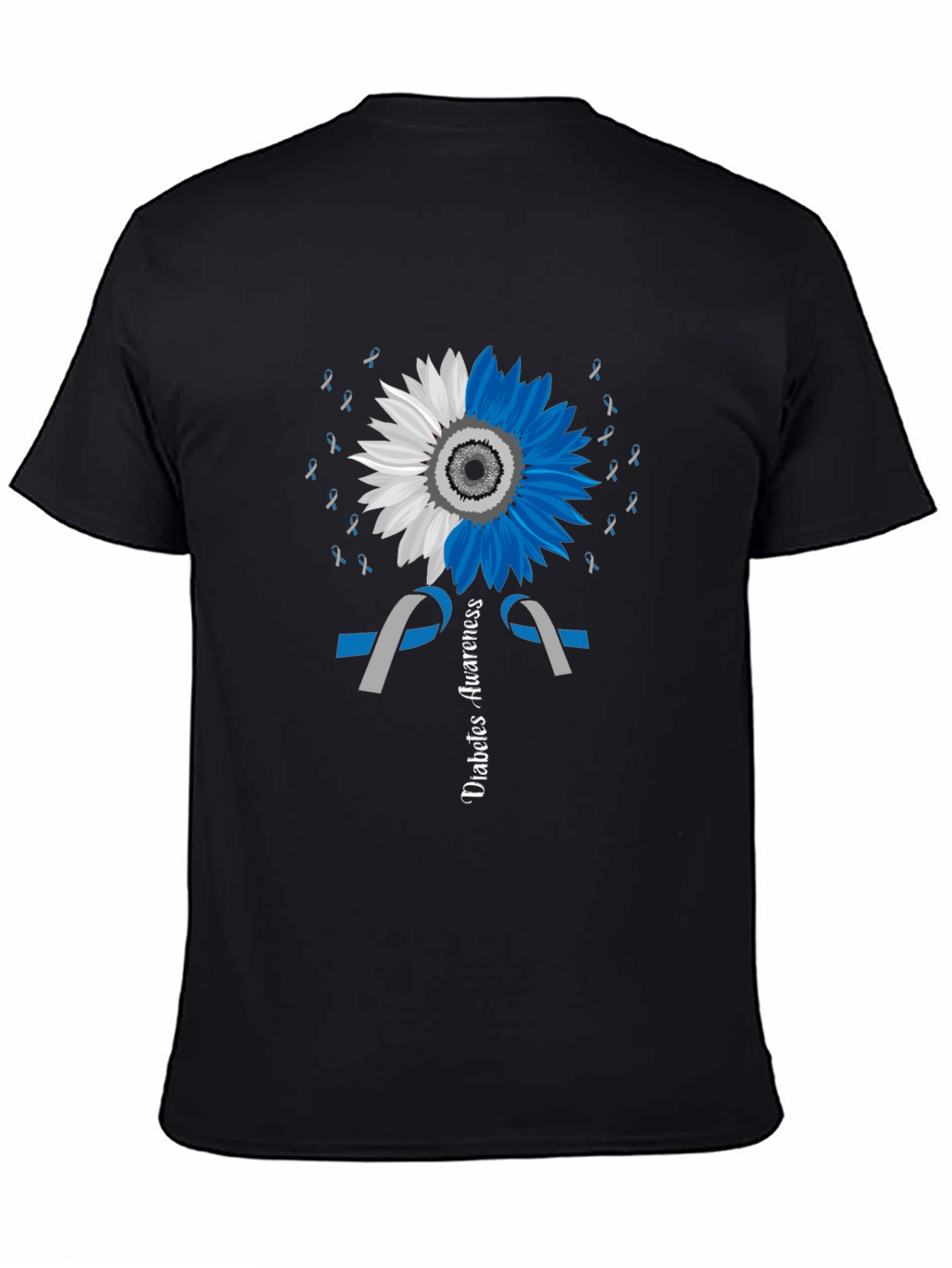 Diabetes Awareness Sunflower T-Shirt