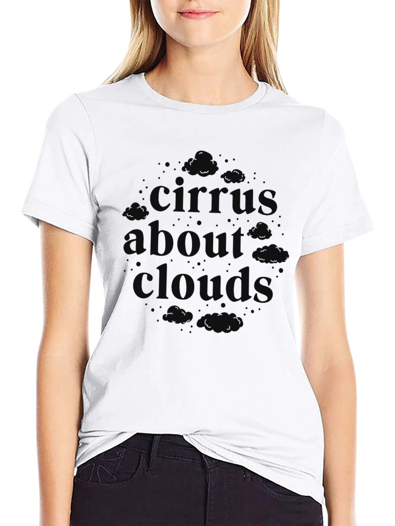 Cirrus About Clouds Black T-Shirt