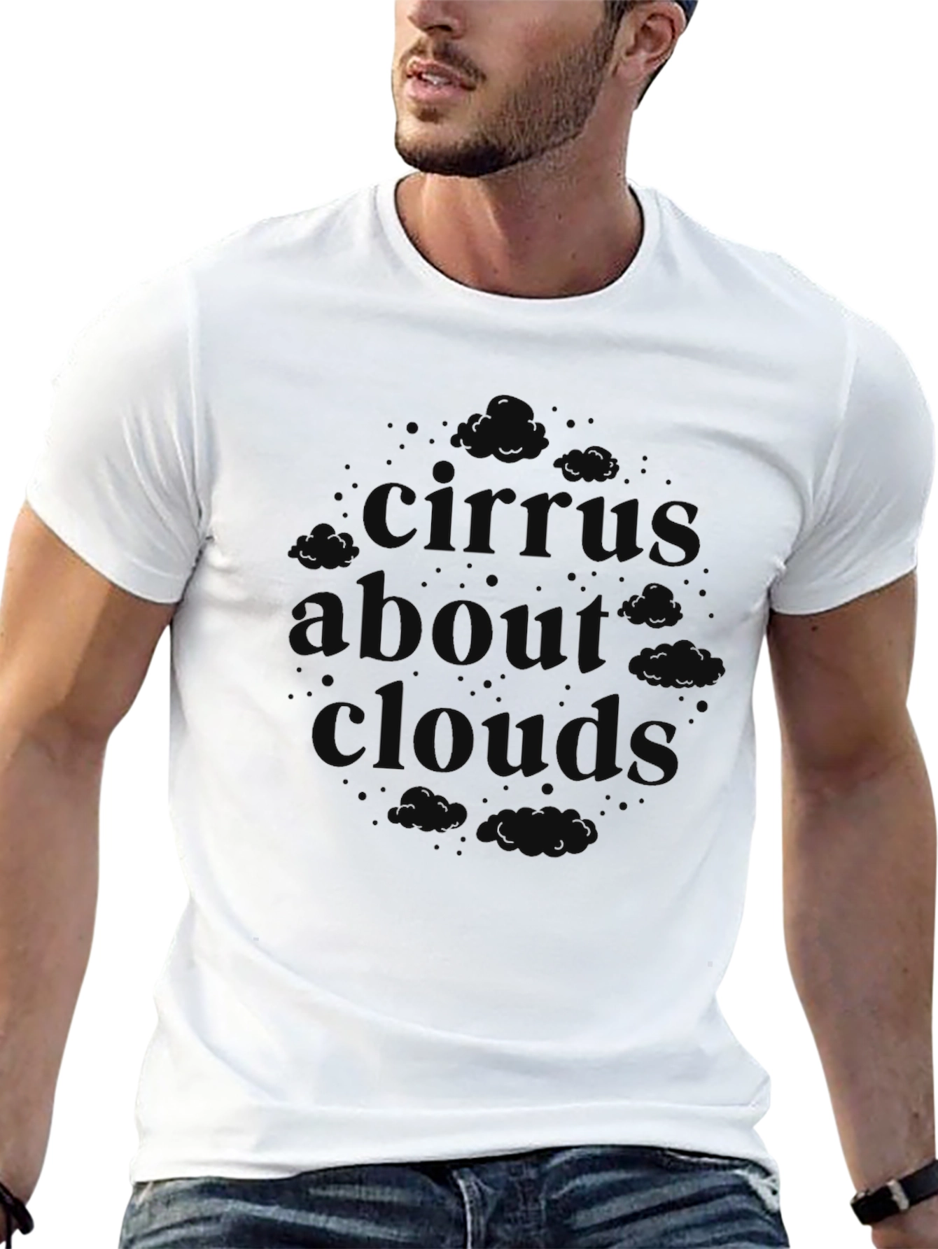 Cirrus About Clouds Black T-Shirt