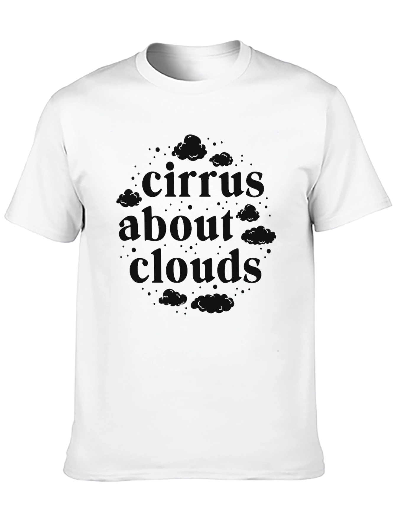 Cirrus About Clouds Black T-Shirt