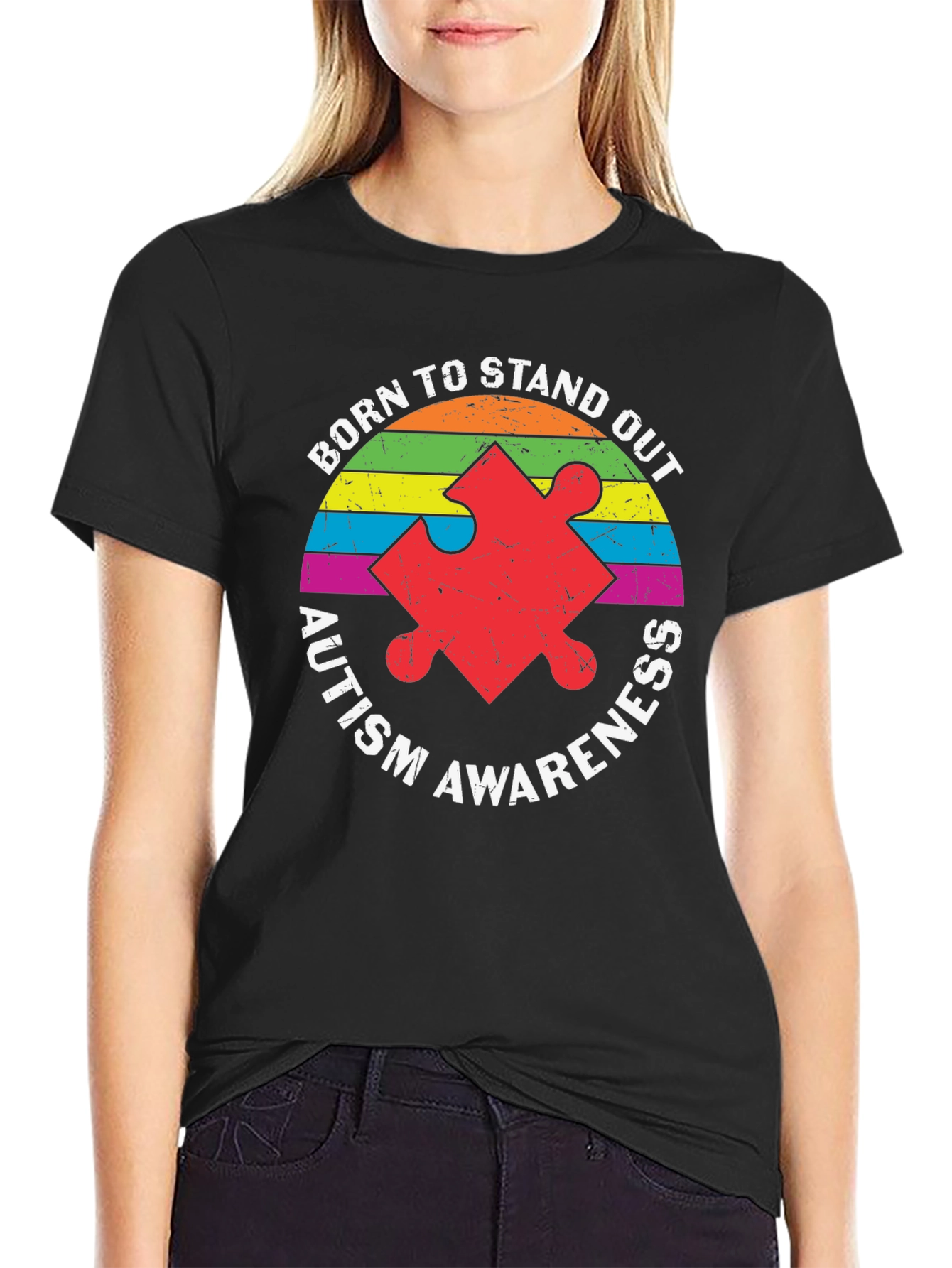 Autism Awareness T-Shirt: Stand Out Design